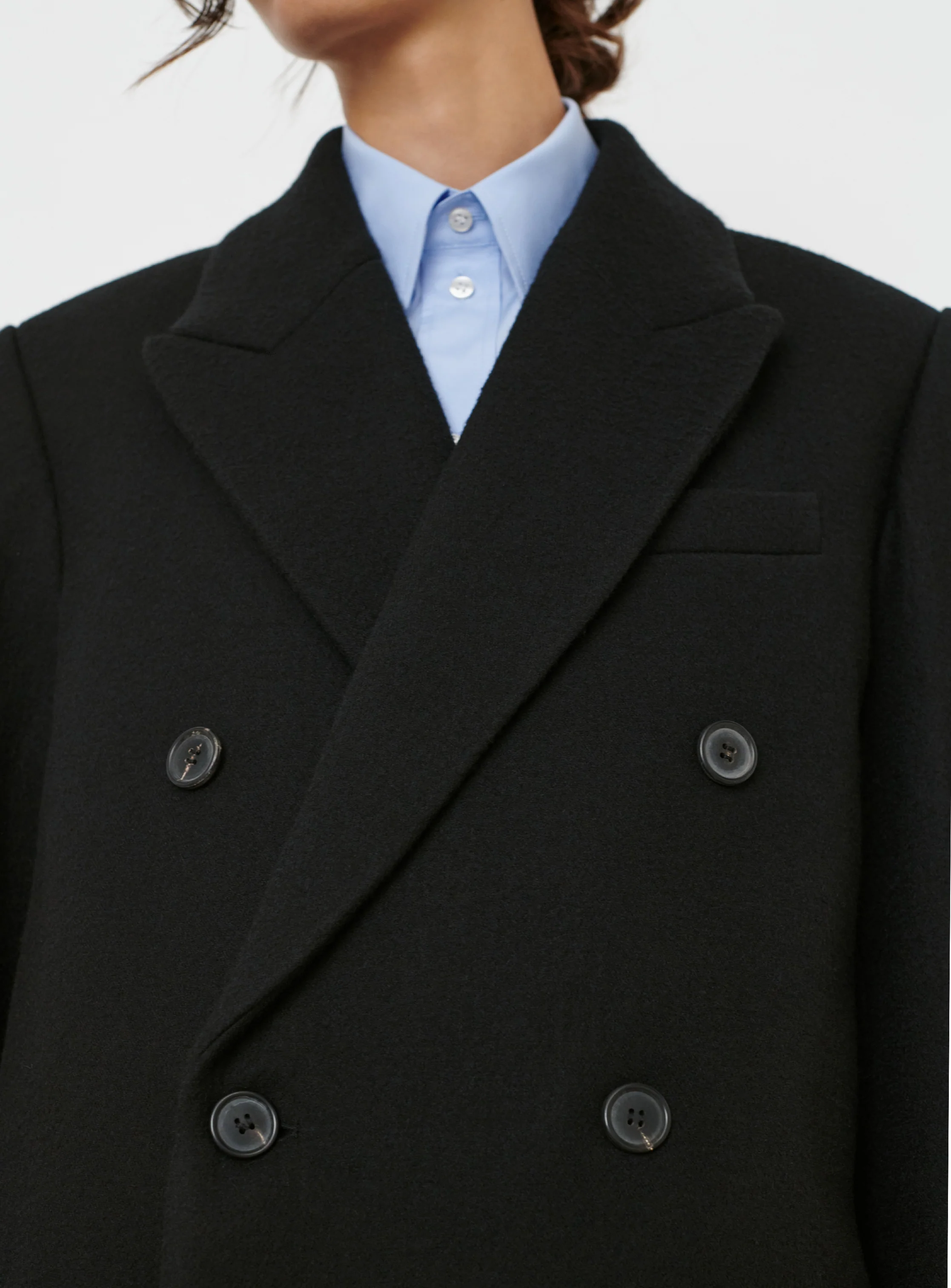 Classic Double Breasted Coat - Image 6
