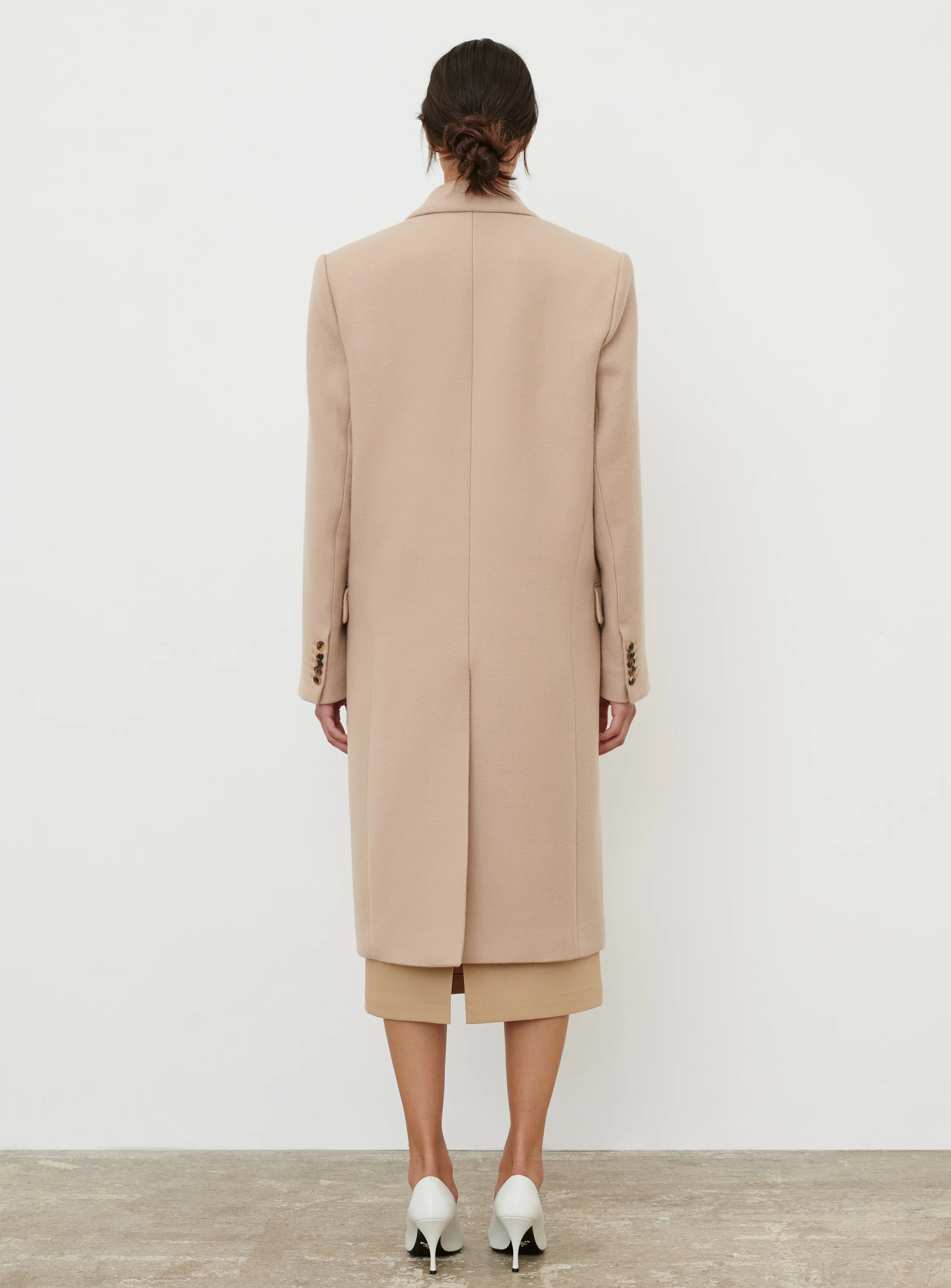 Classic Double Breasted Coat - Image 3