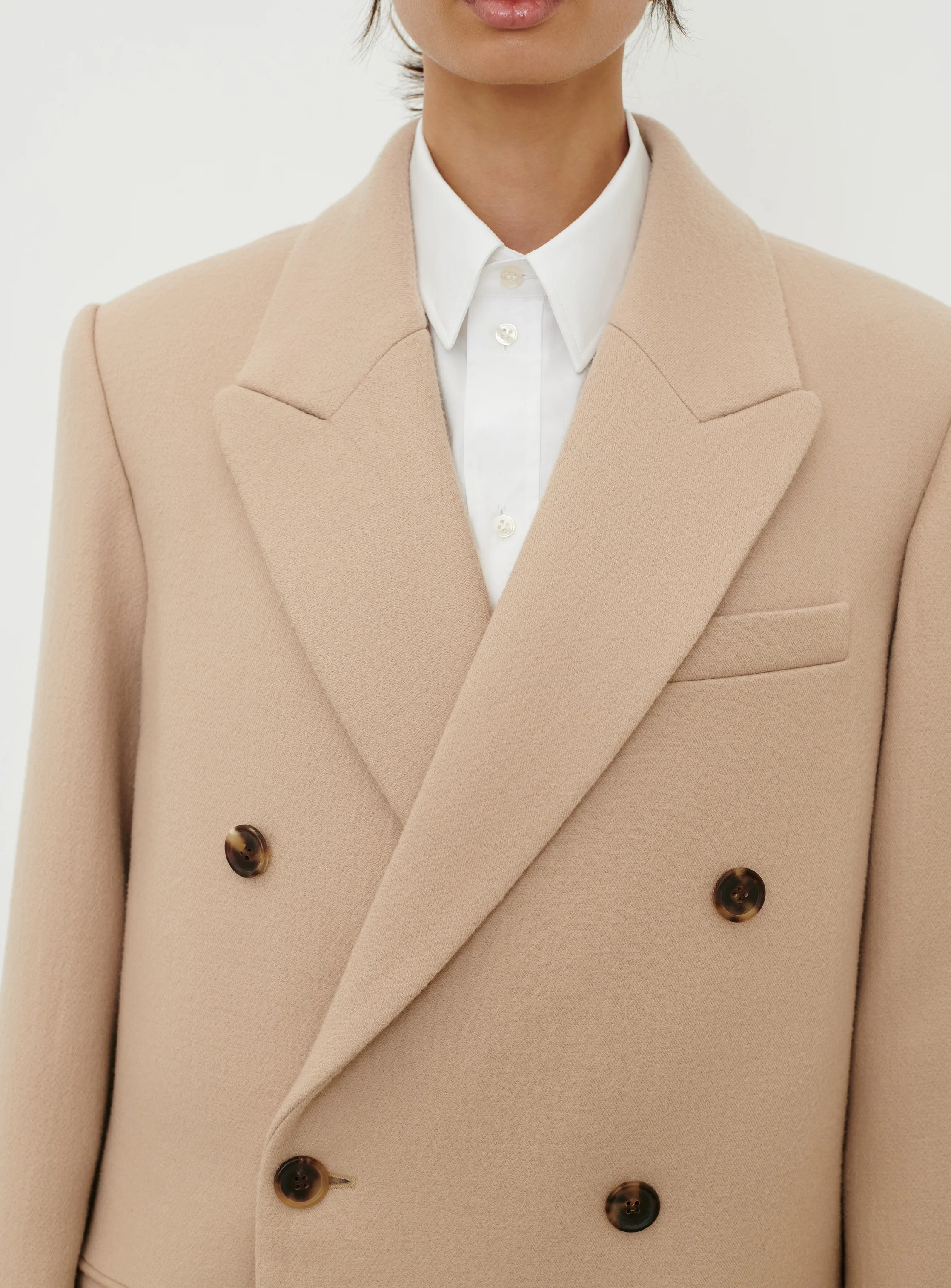 Classic Double Breasted Coat - Image 4