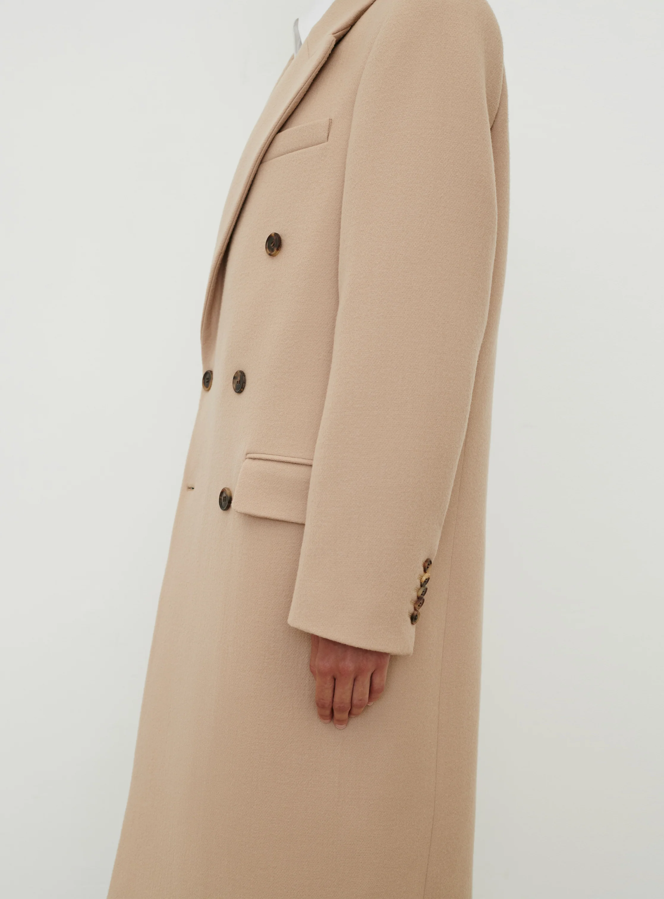 Classic Double Breasted Coat - Image 5