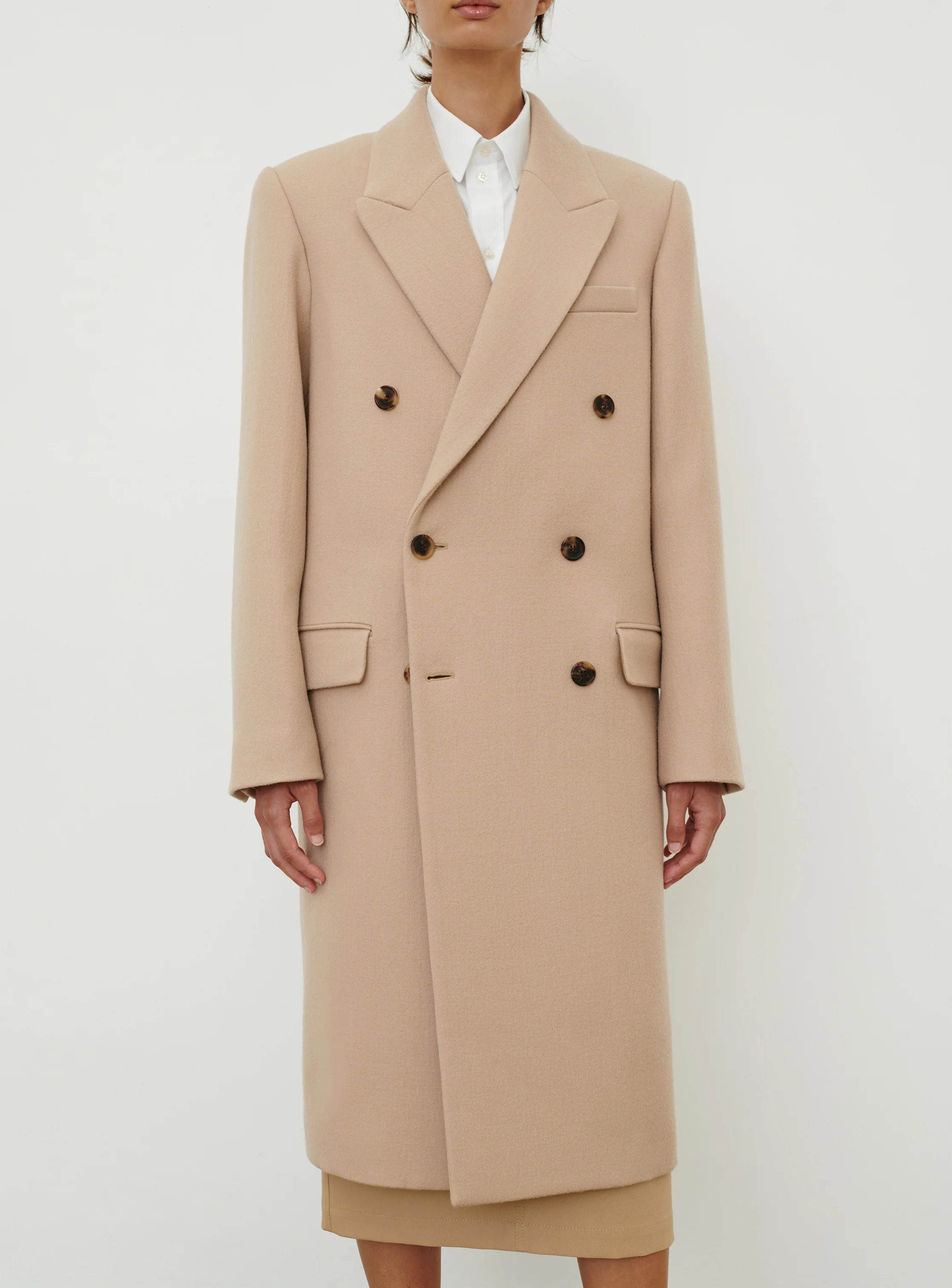 Classic Double Breasted Coat - Image 7
