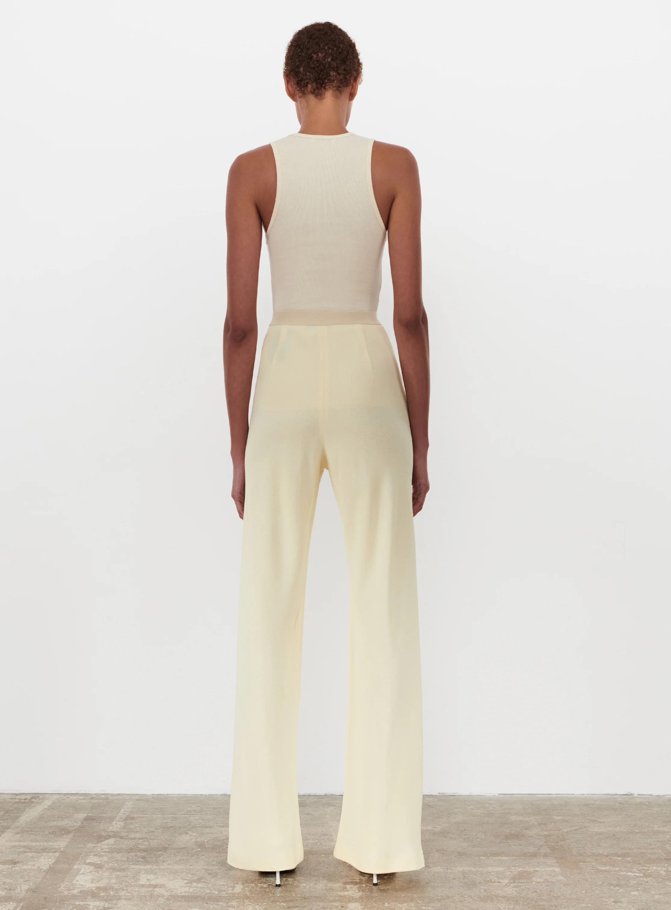 Crepe Bias Cut Pant - Image 3