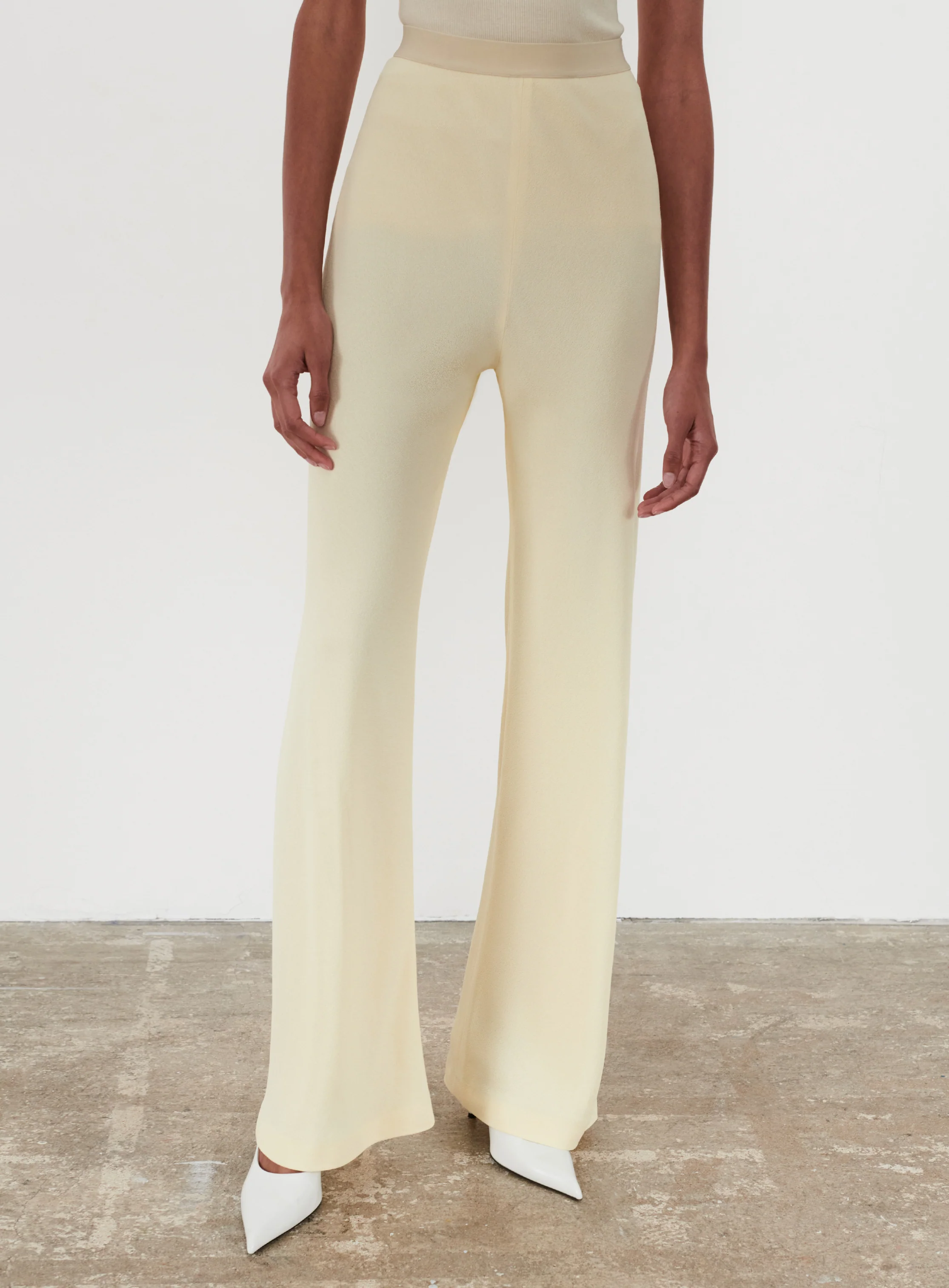 Crepe Bias Cut Pant - Image 4