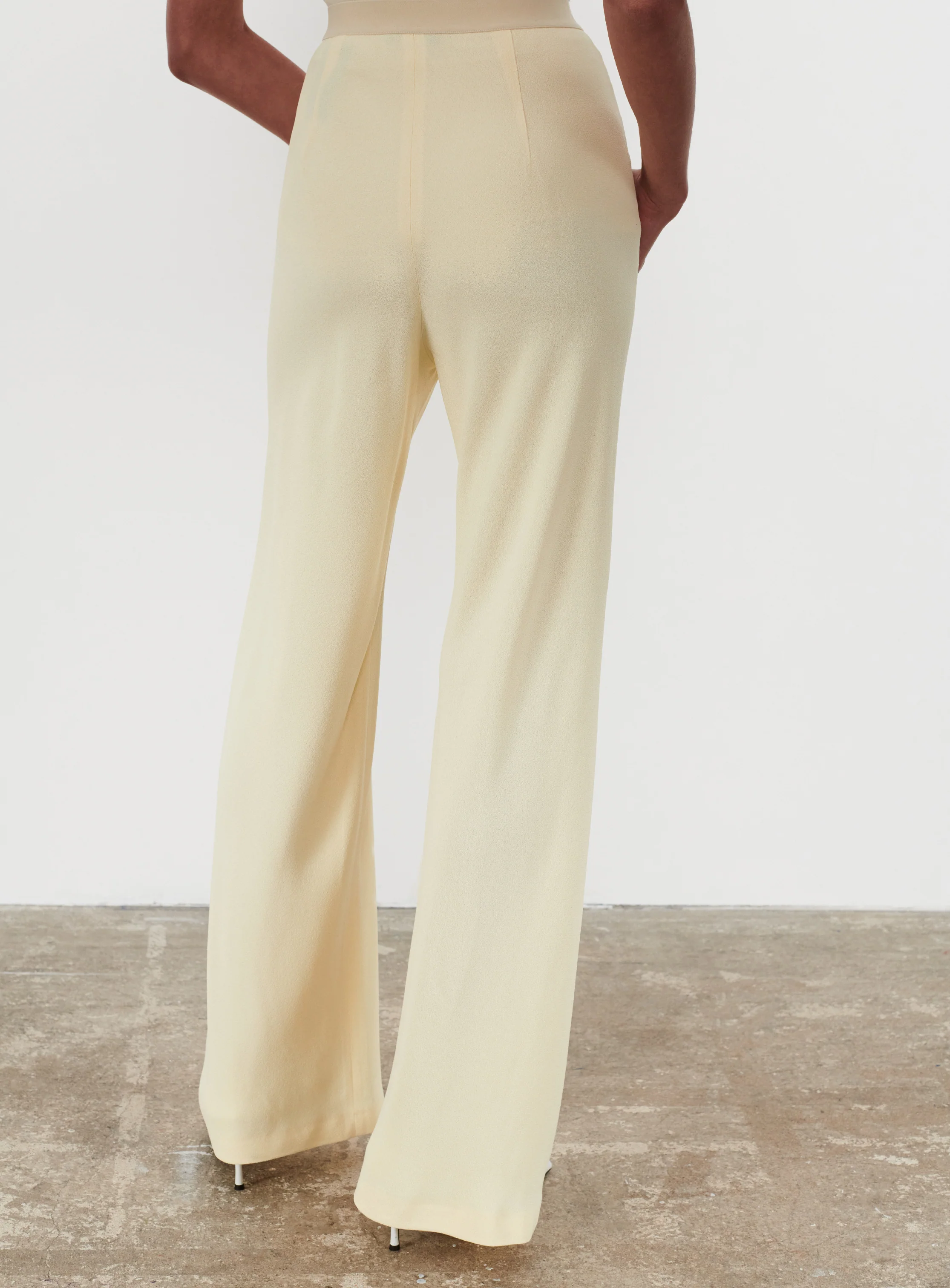 Crepe Bias Cut Pant - Image 5