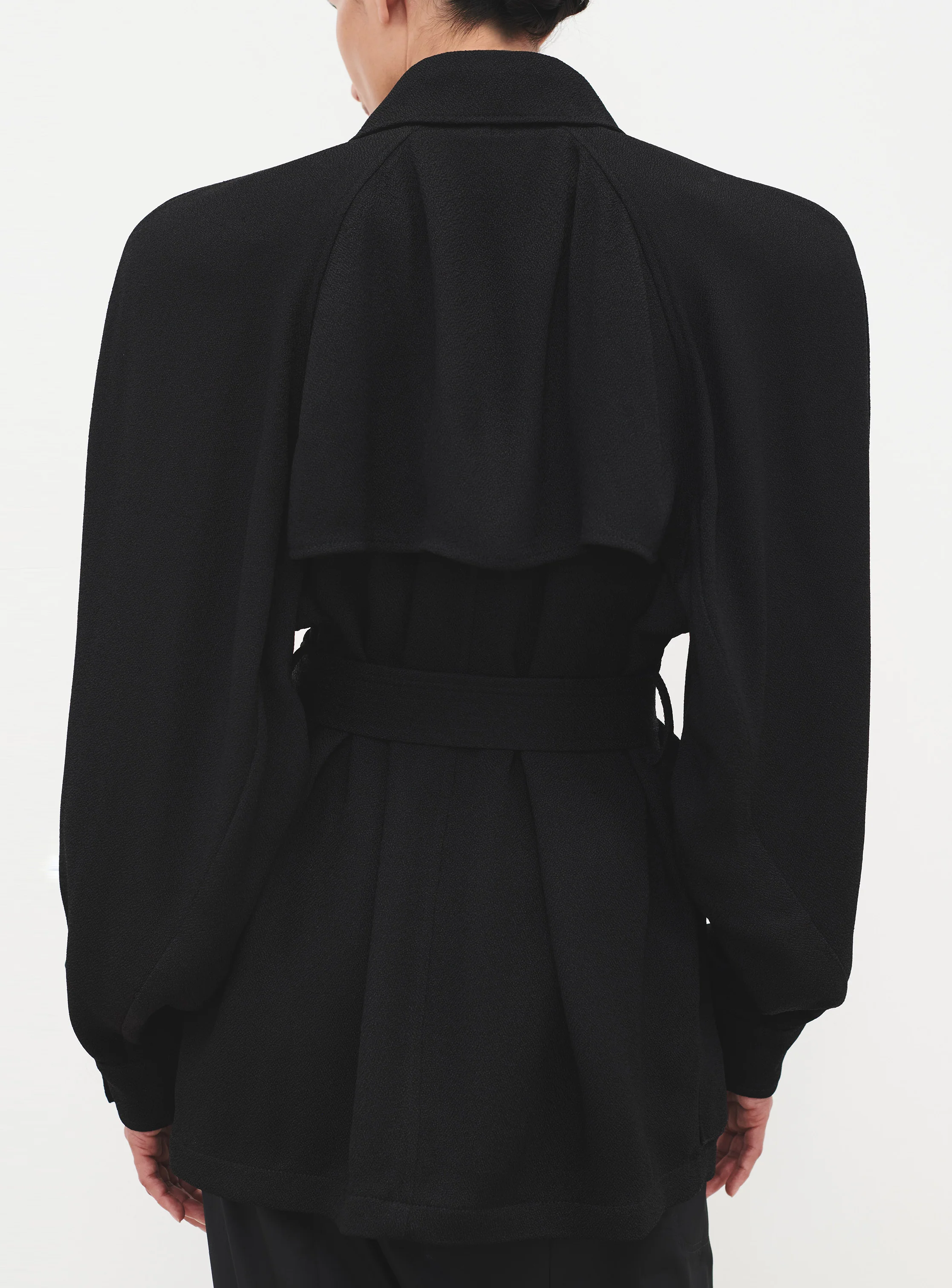 Crepe Safari Jacket - Image 6