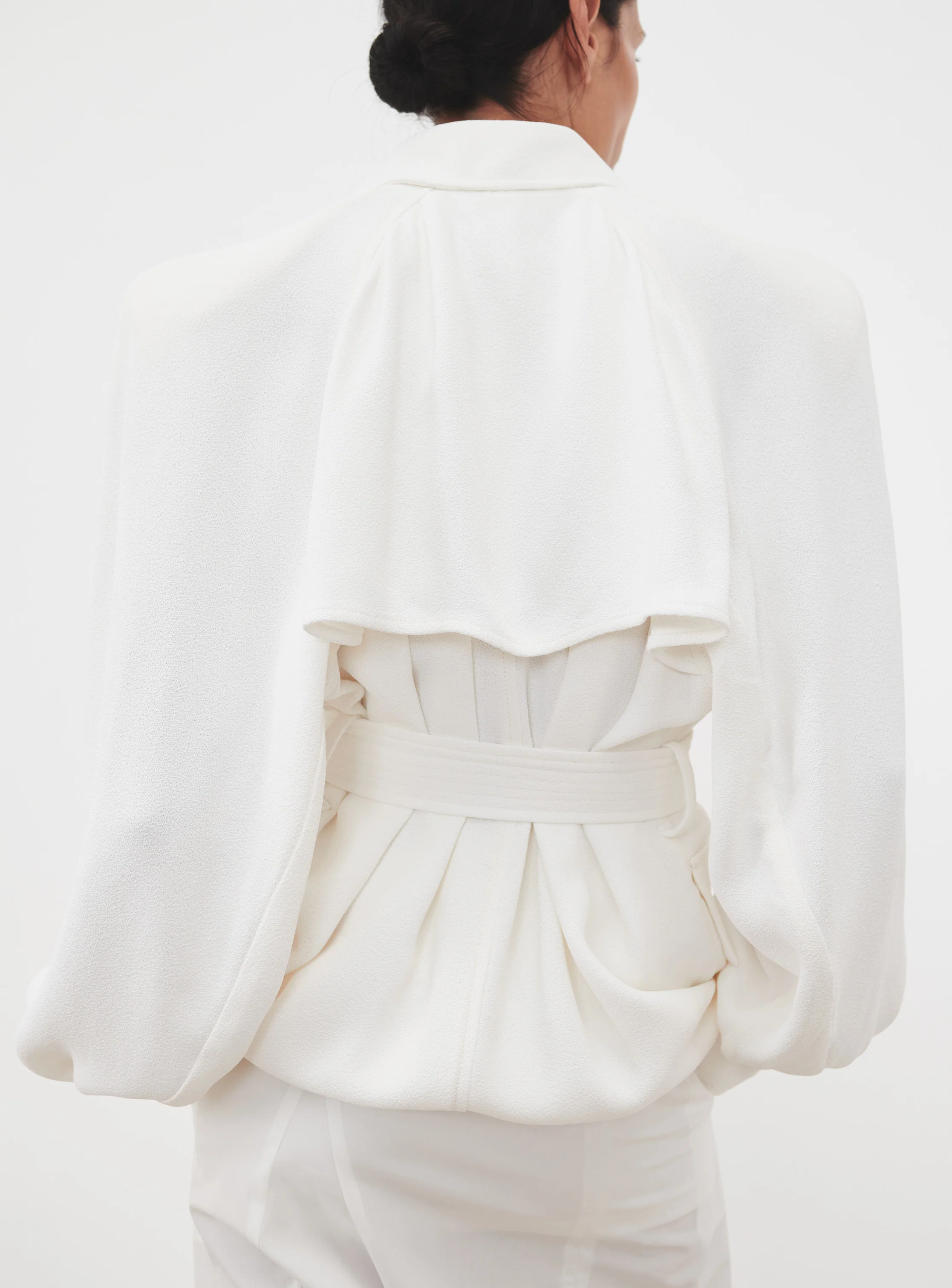 Crepe Safari Jacket - Image 7