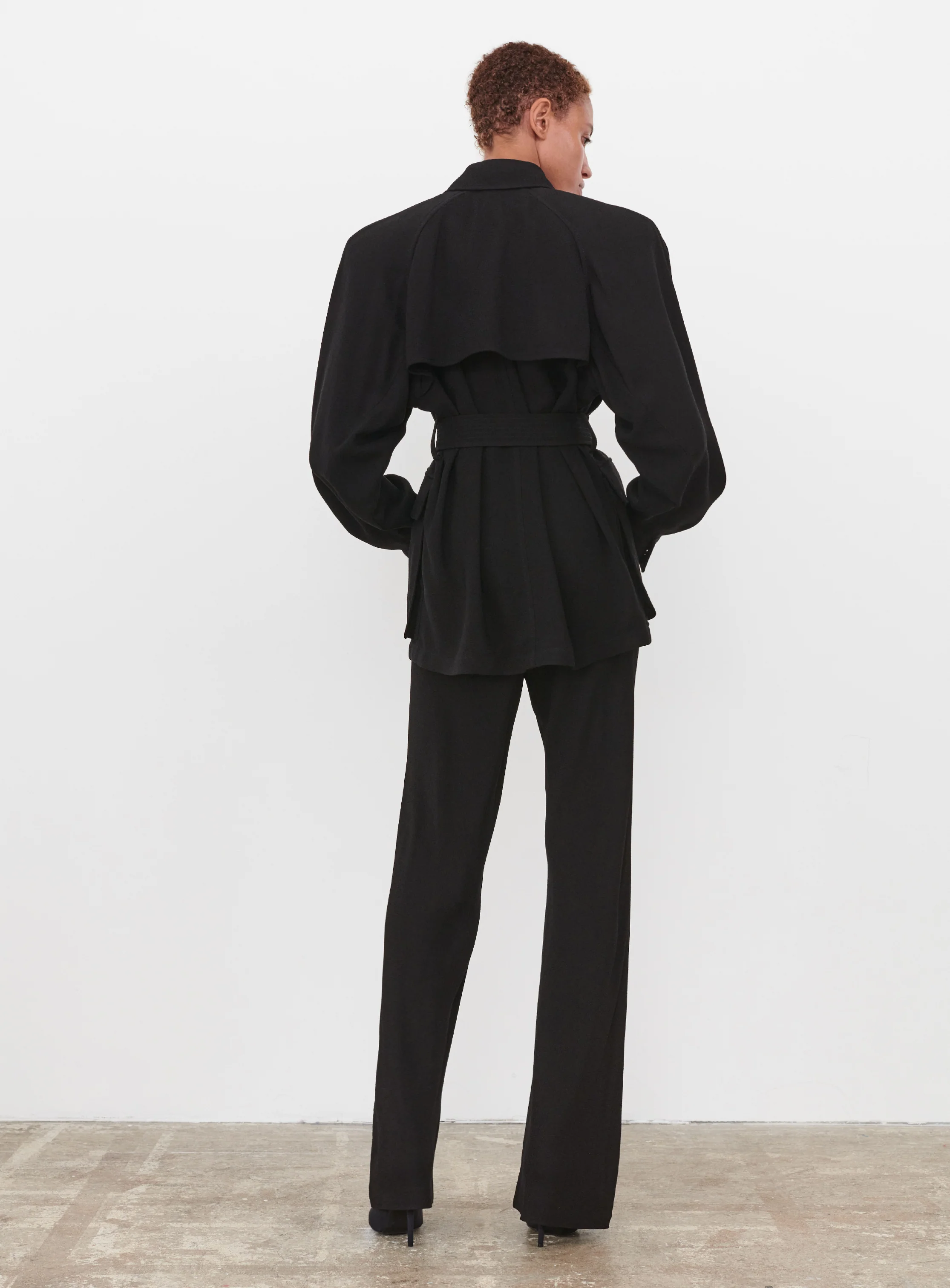 Crepe Safari Jacket - Image 3