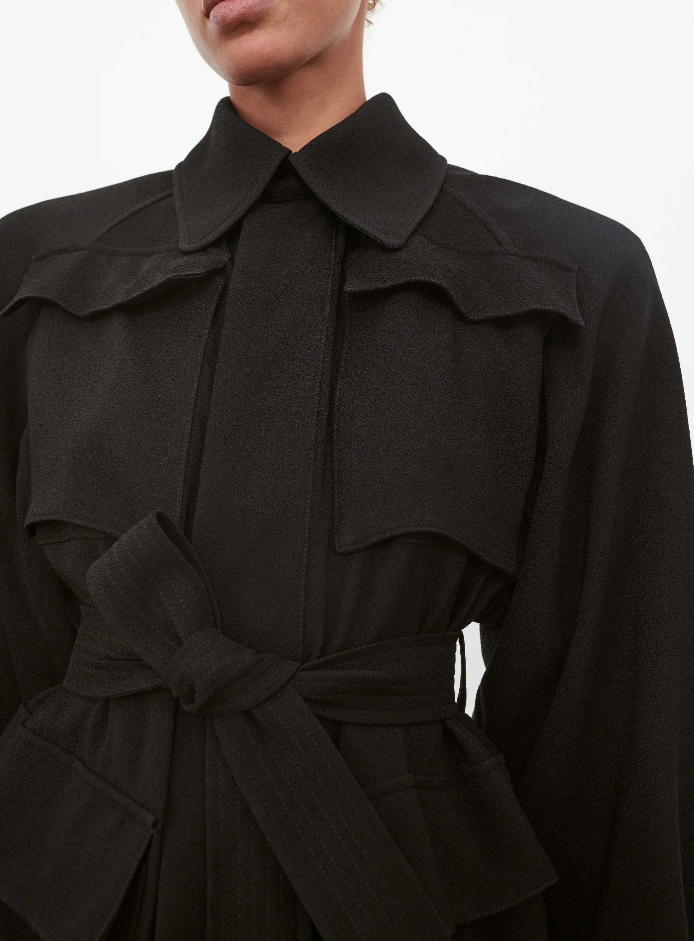 Crepe Safari Jacket - Image 6