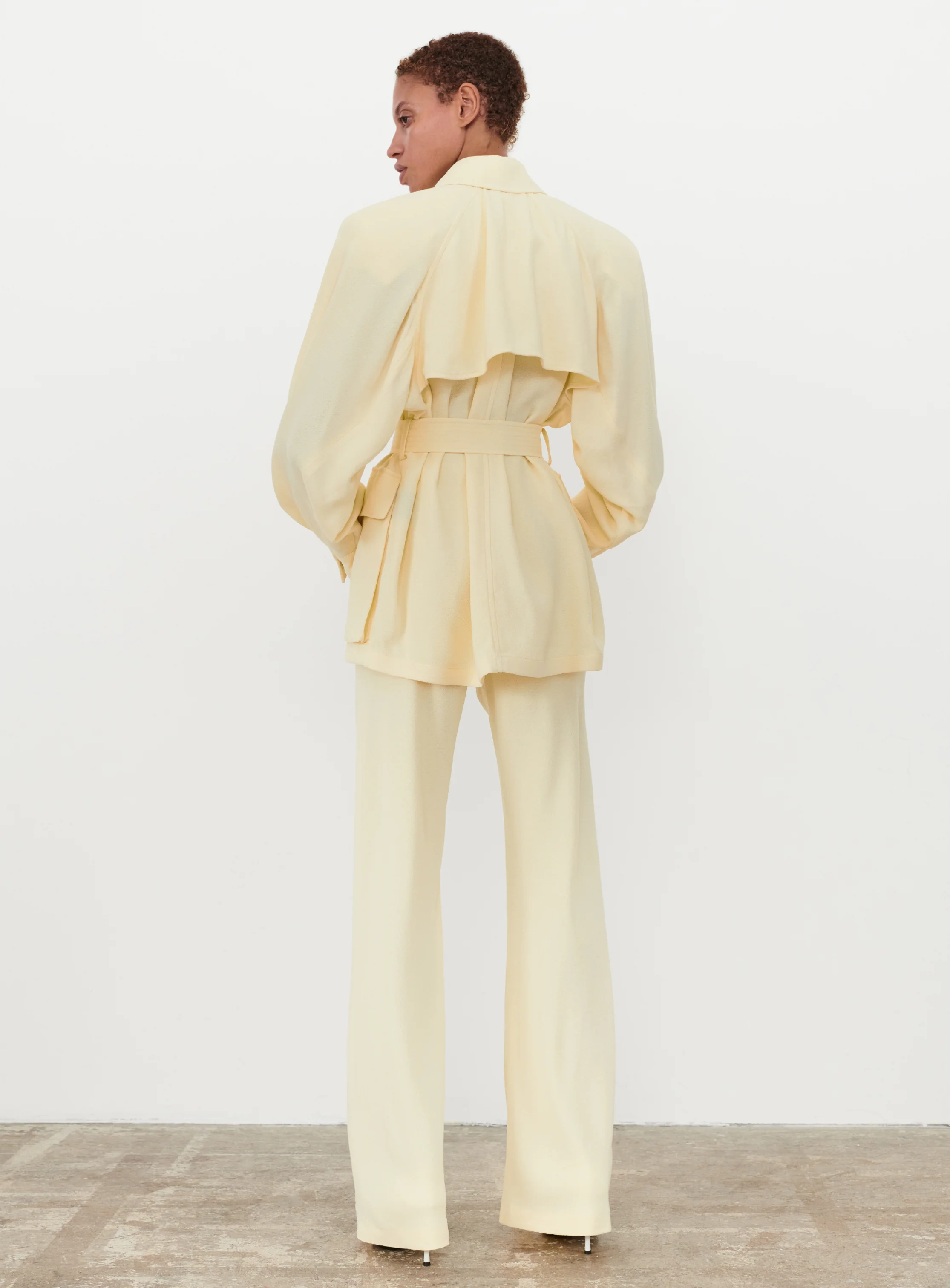Crepe Safari Jacket - Image 3