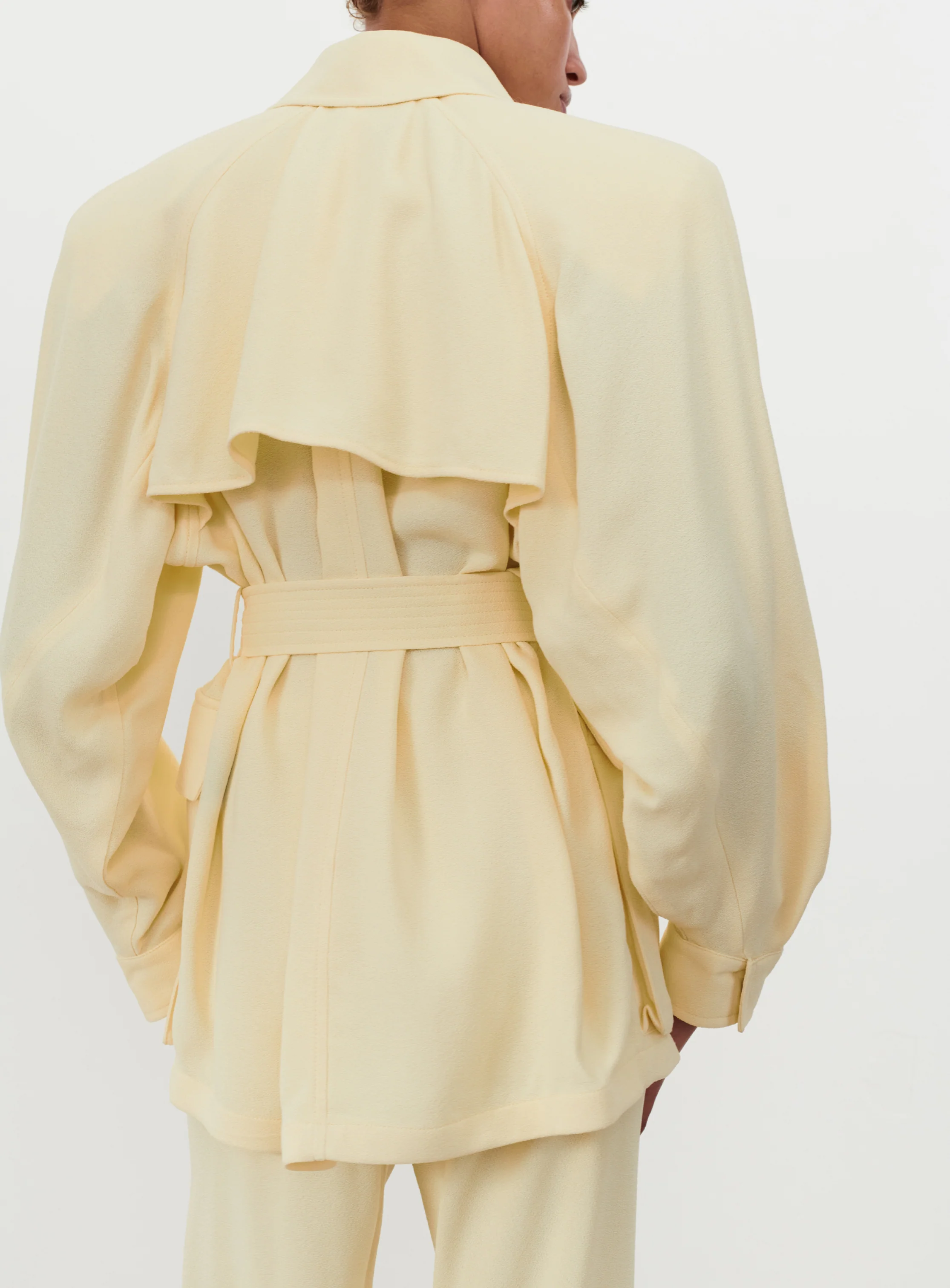 Crepe Safari Jacket - Image 6