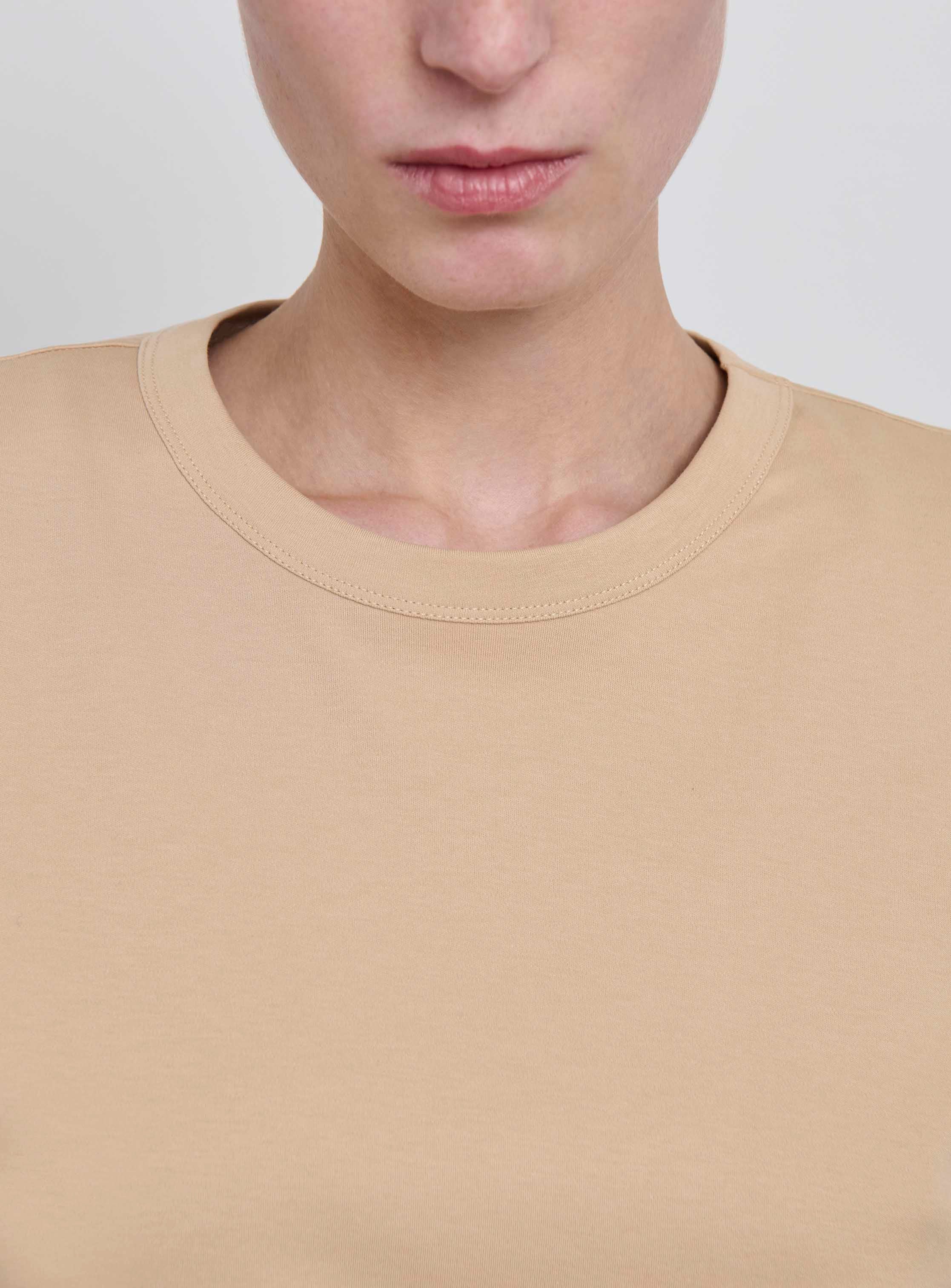 Crop Shoulder Pad T-Shirt - Image 4