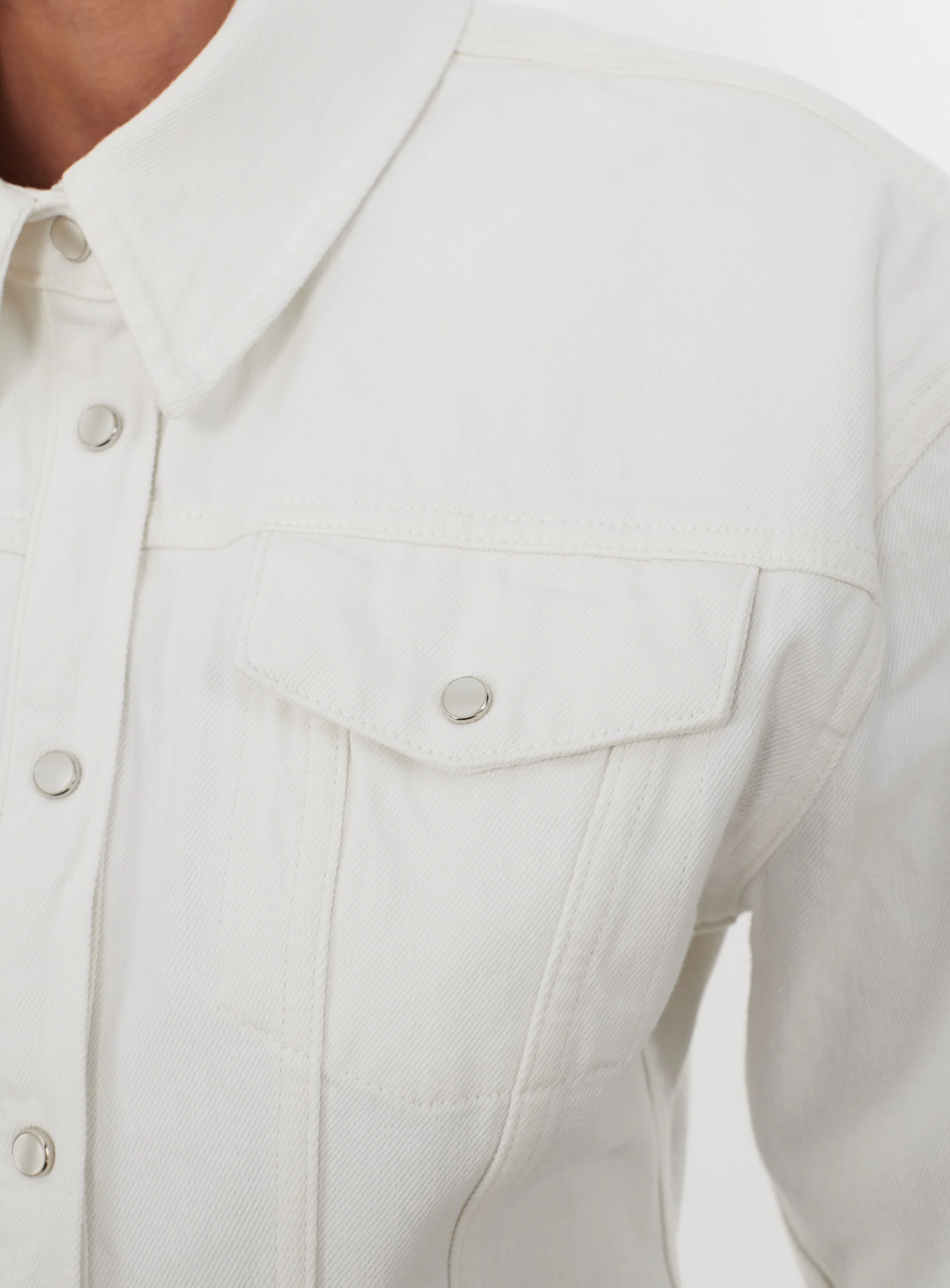 Denim Contour Jacket - Image 5