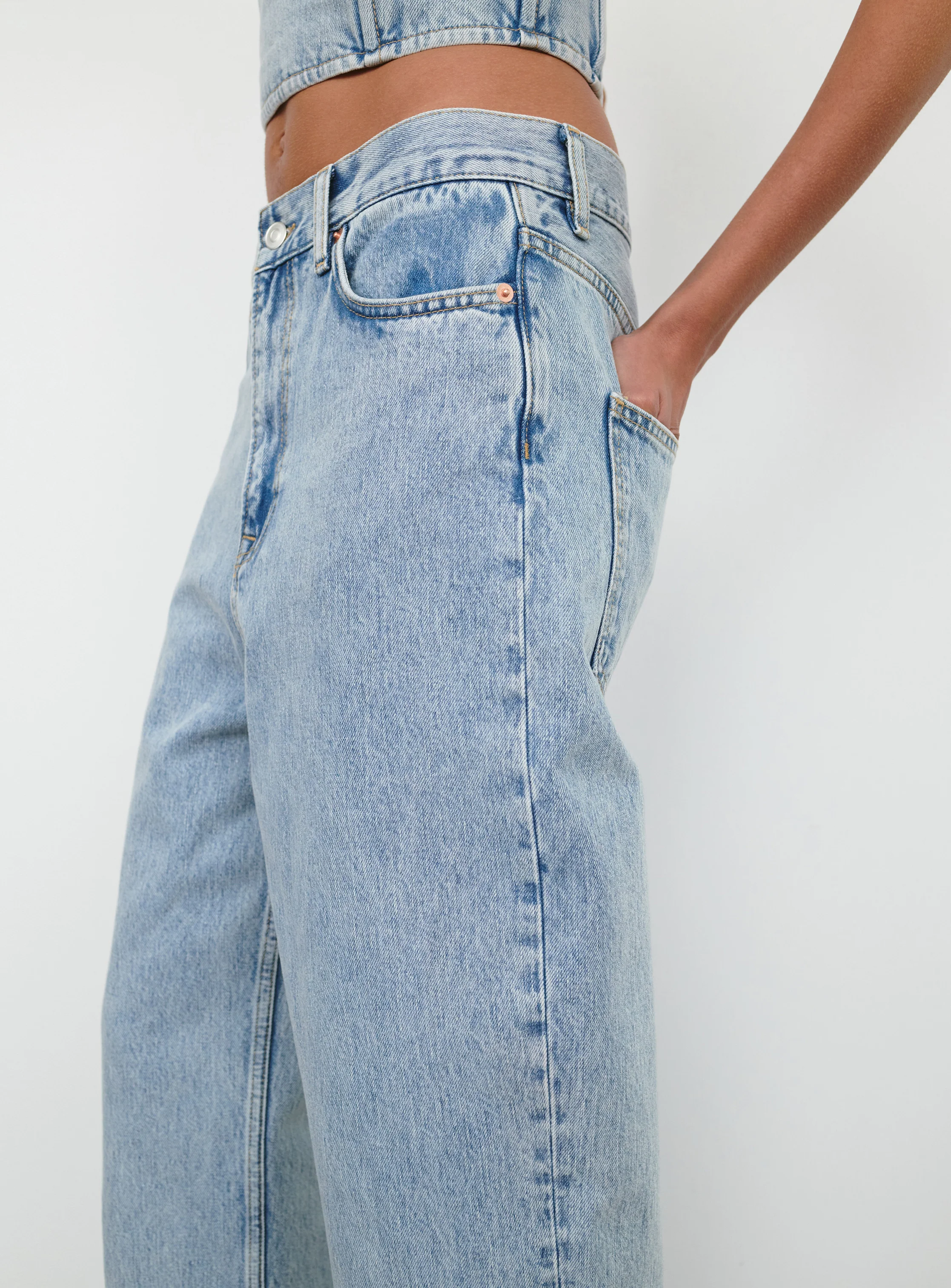Denim Low Rise Jean - Image 4