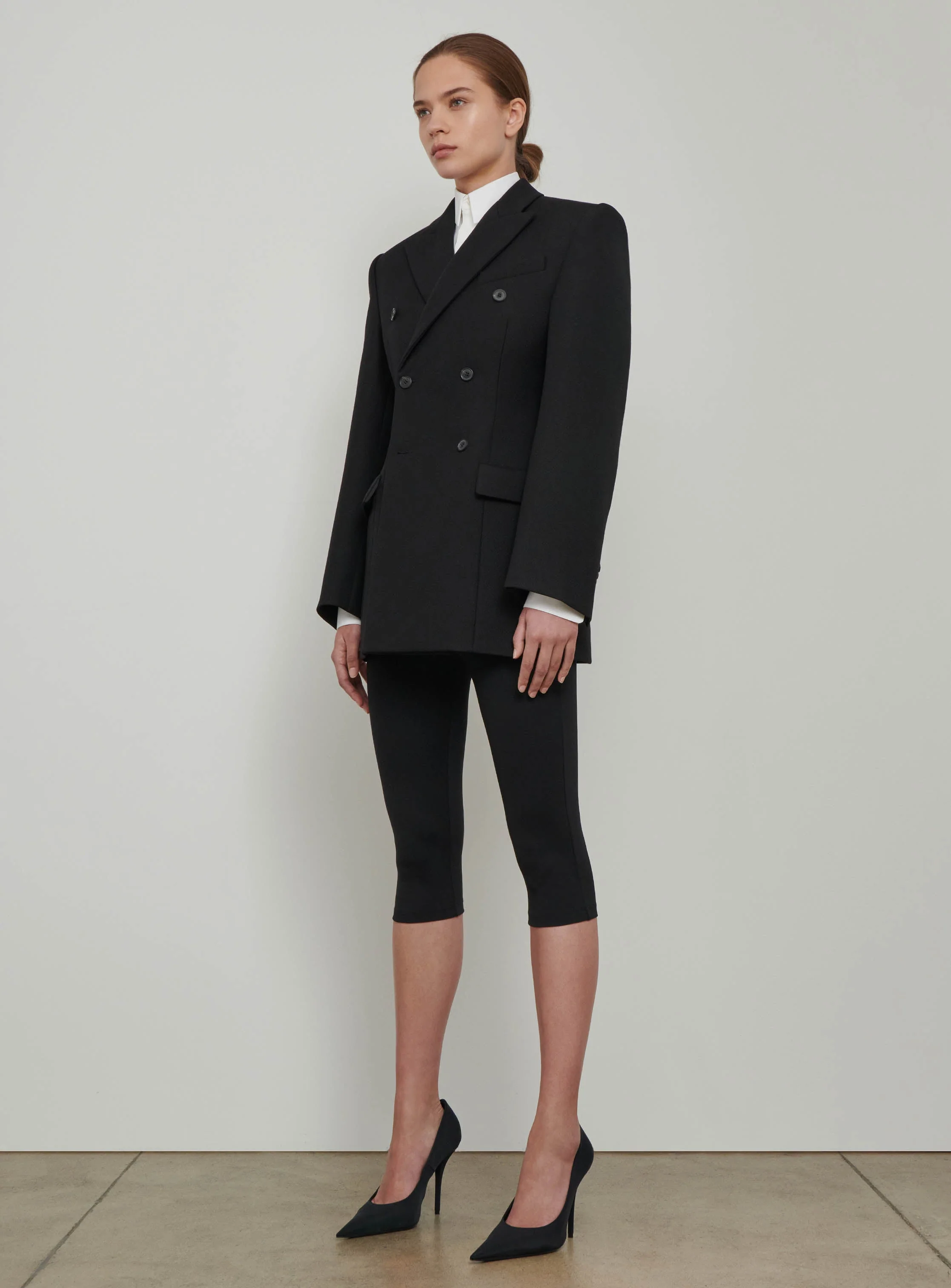 Double Breasted Contour Blazer - Image 3