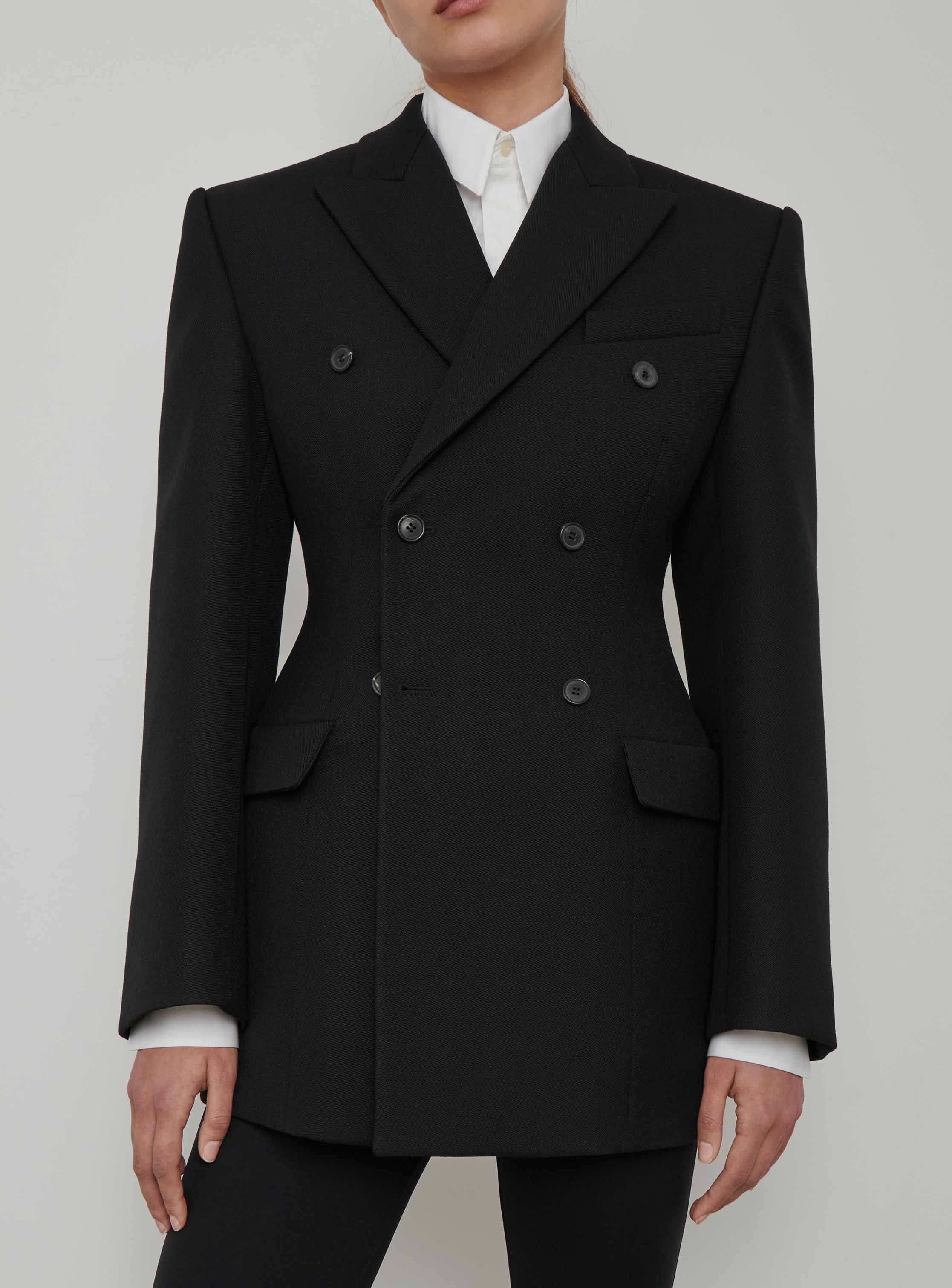 Double Breasted Contour Blazer - Image 5