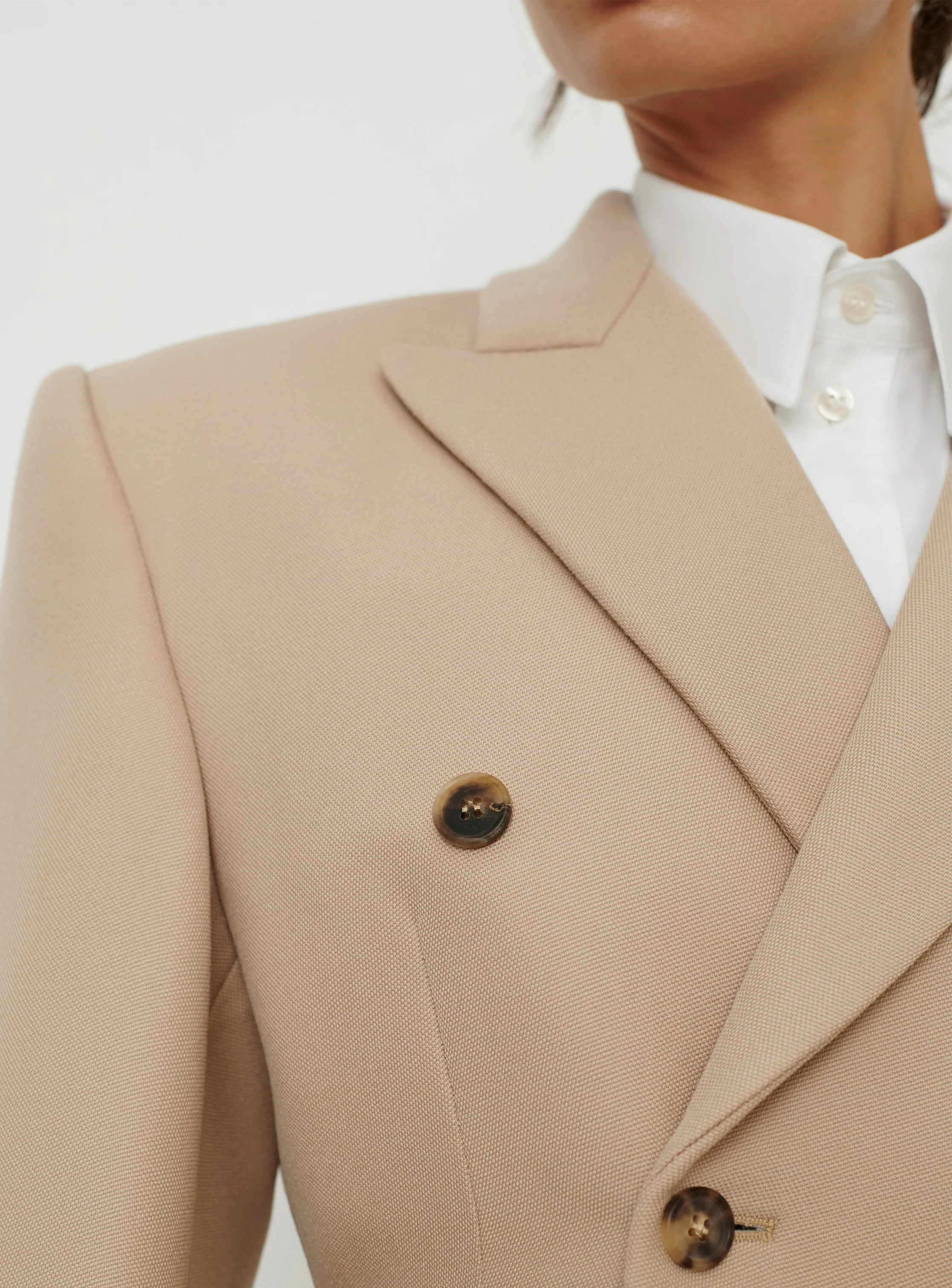 Double Breasted Contour Blazer - Image 4