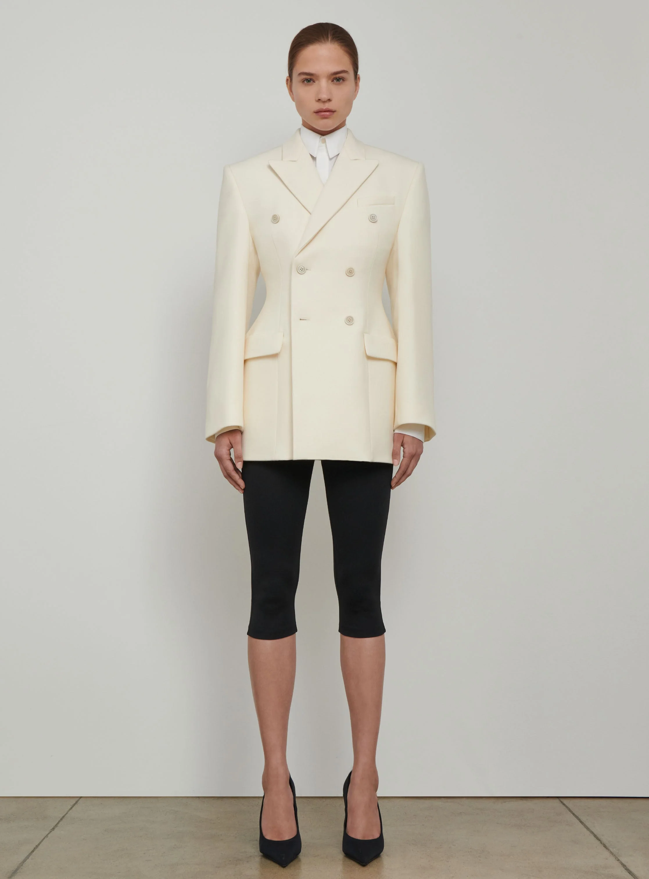 Double Breasted Contour Blazer - Image 3