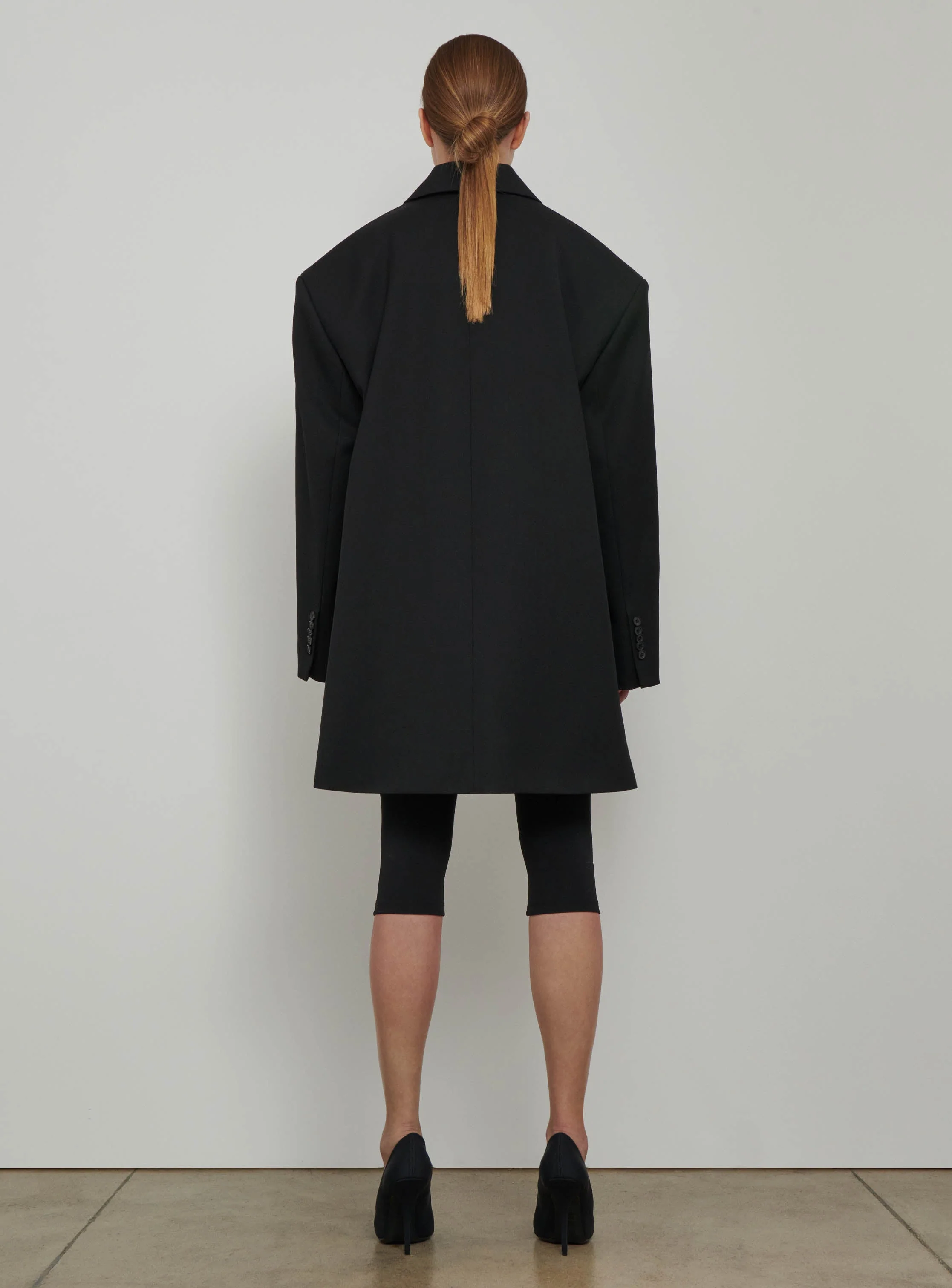 Double Breasted Oversize Coat - Image 4