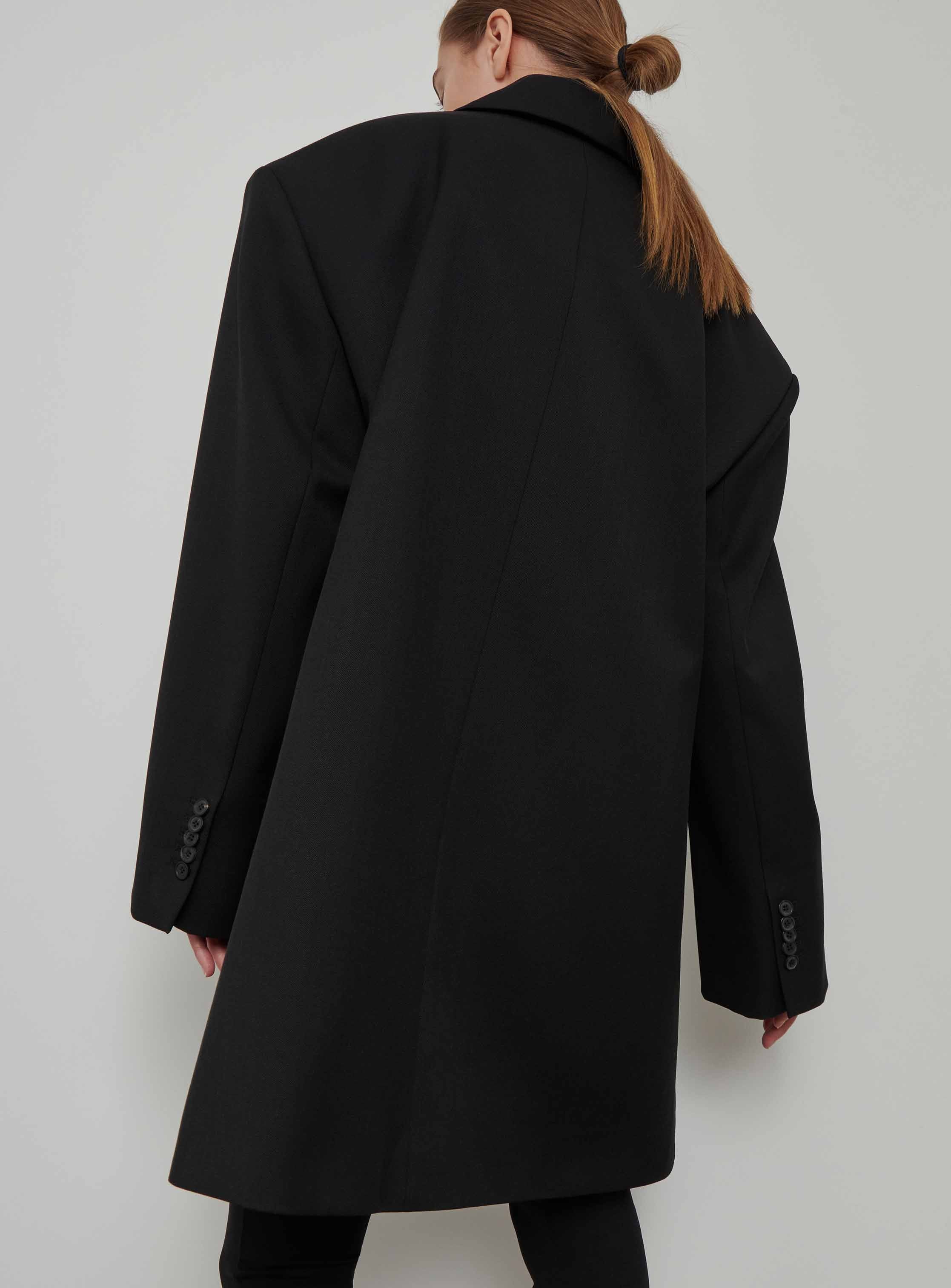 Double Breasted Oversize Coat - Image 7