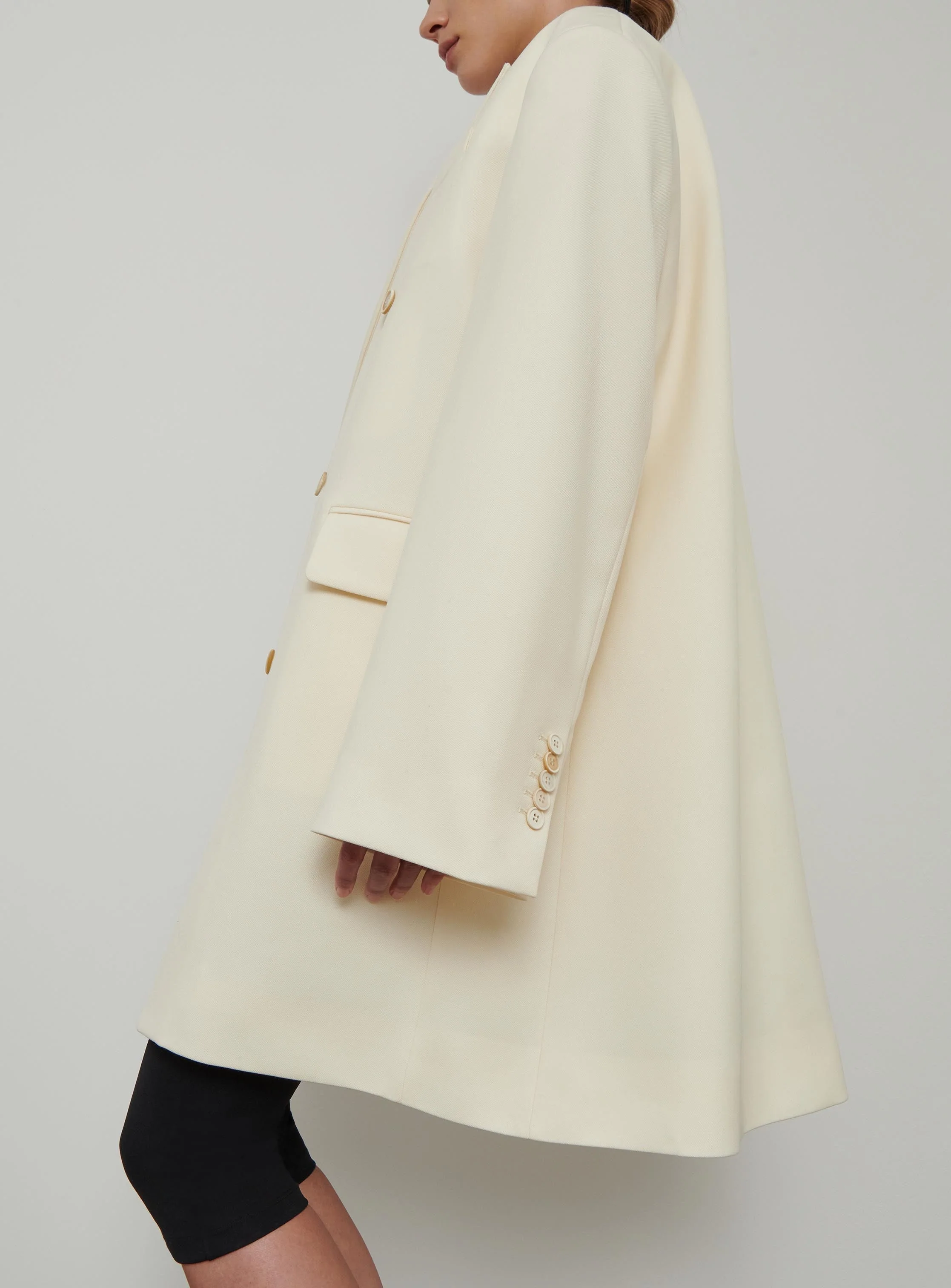 Double Breasted Oversize Coat