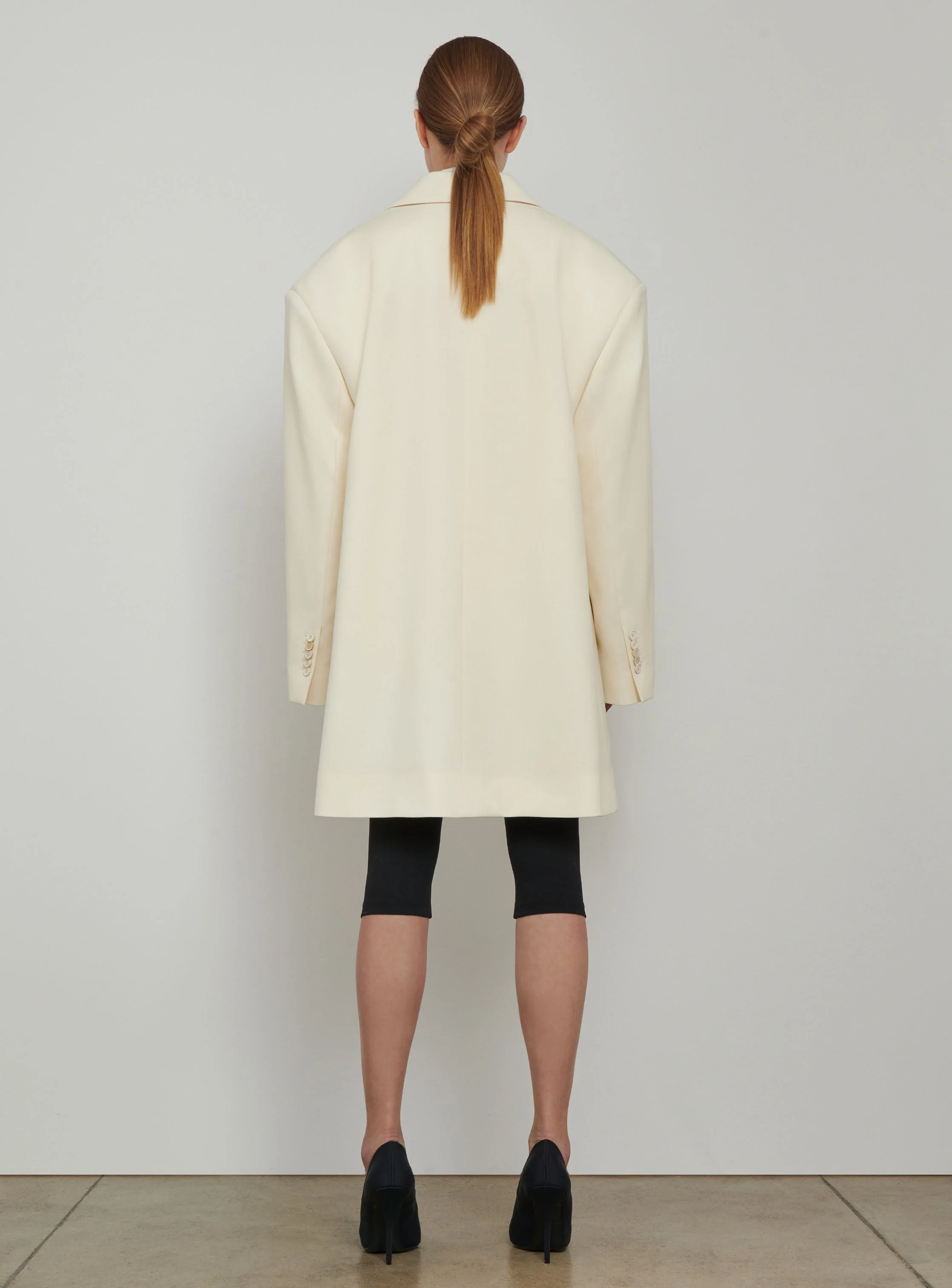 Double Breasted Oversize Coat - Image 4