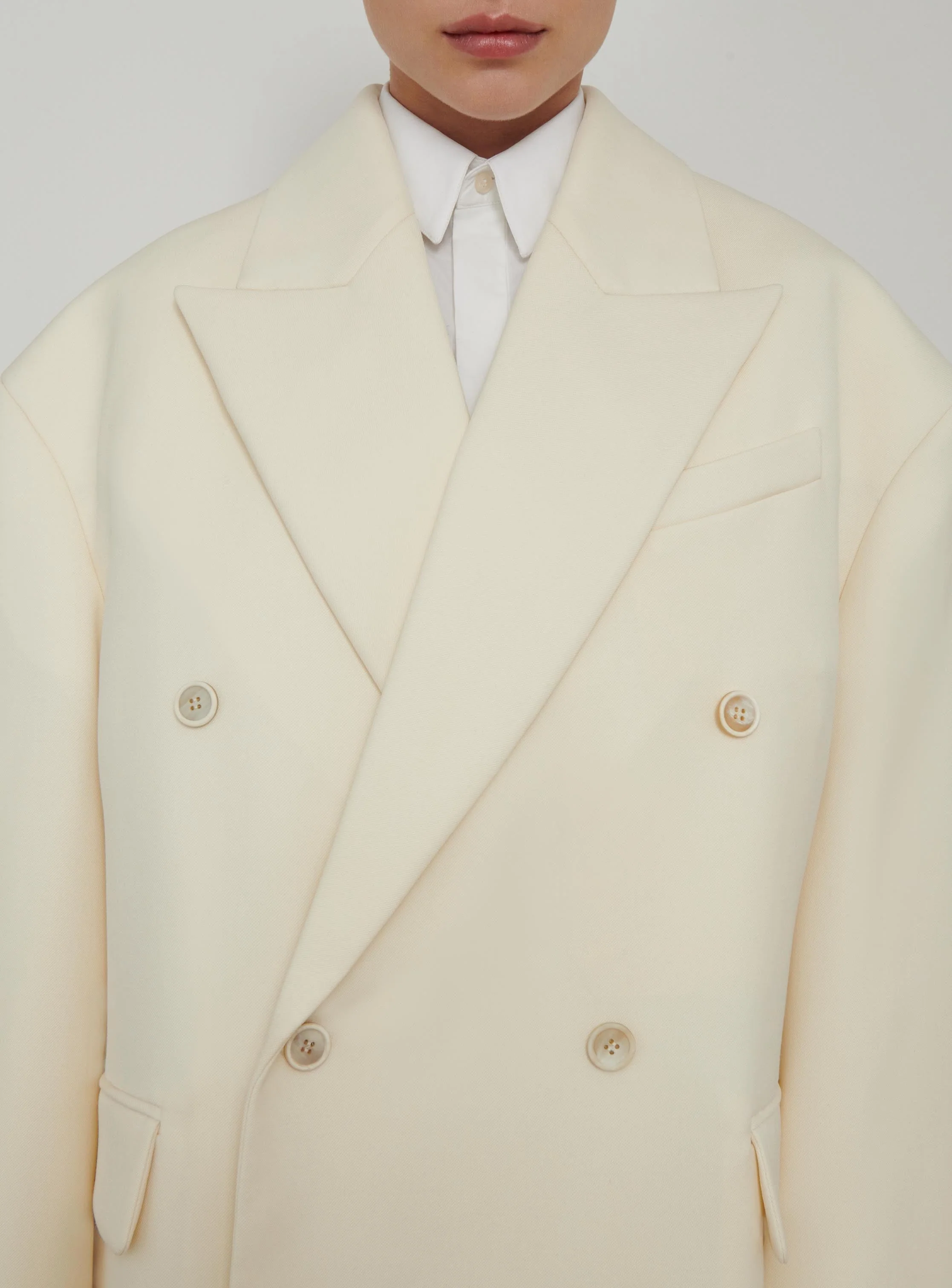 Double Breasted Oversize Coat - Image 5