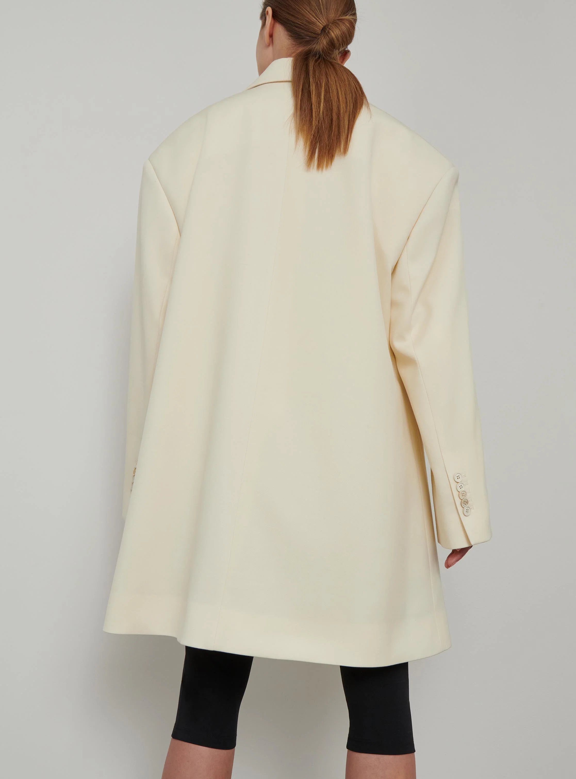Double Breasted Oversize Coat - Image 6