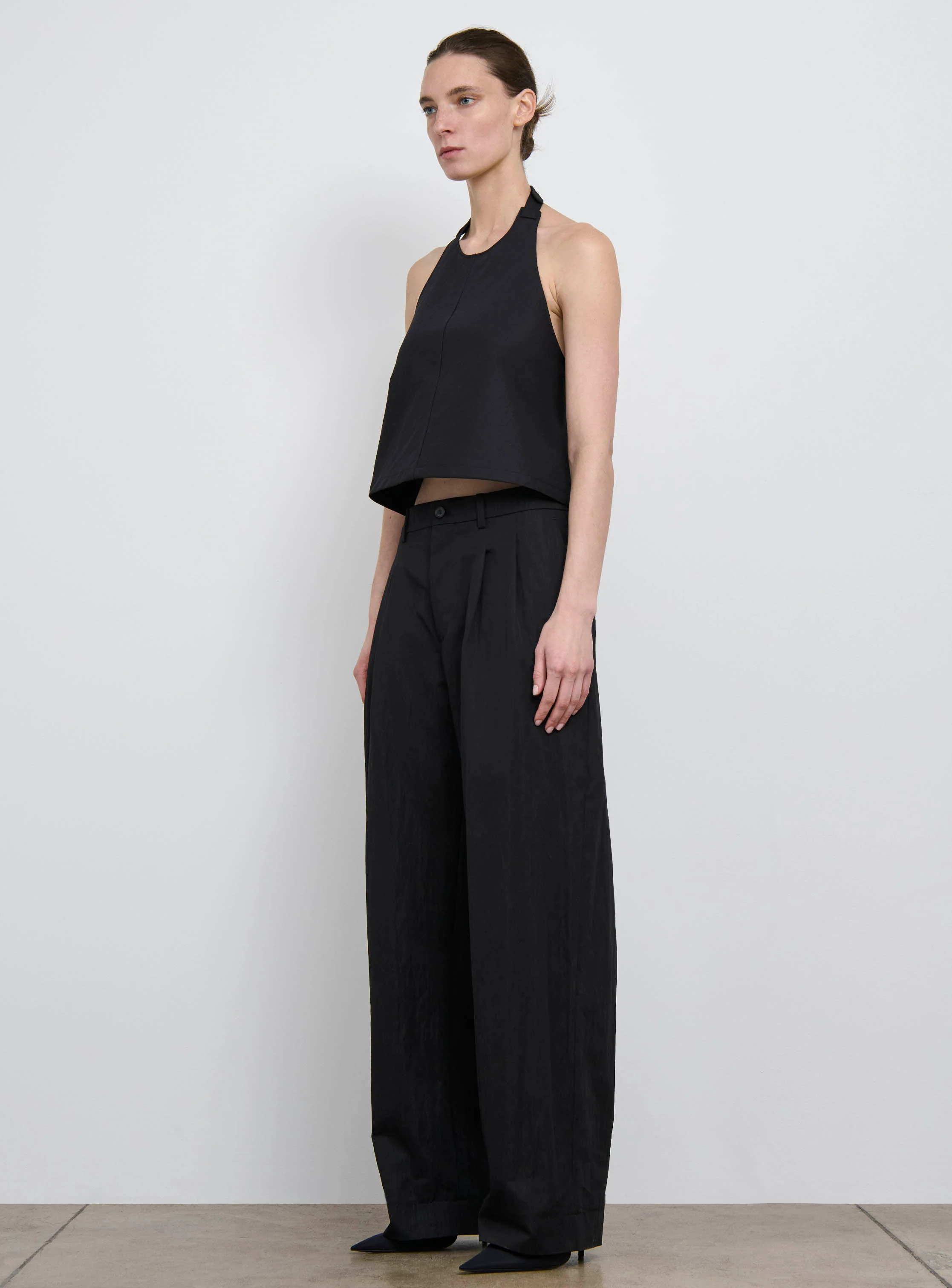 Drill Backless Halter Top - Image 3