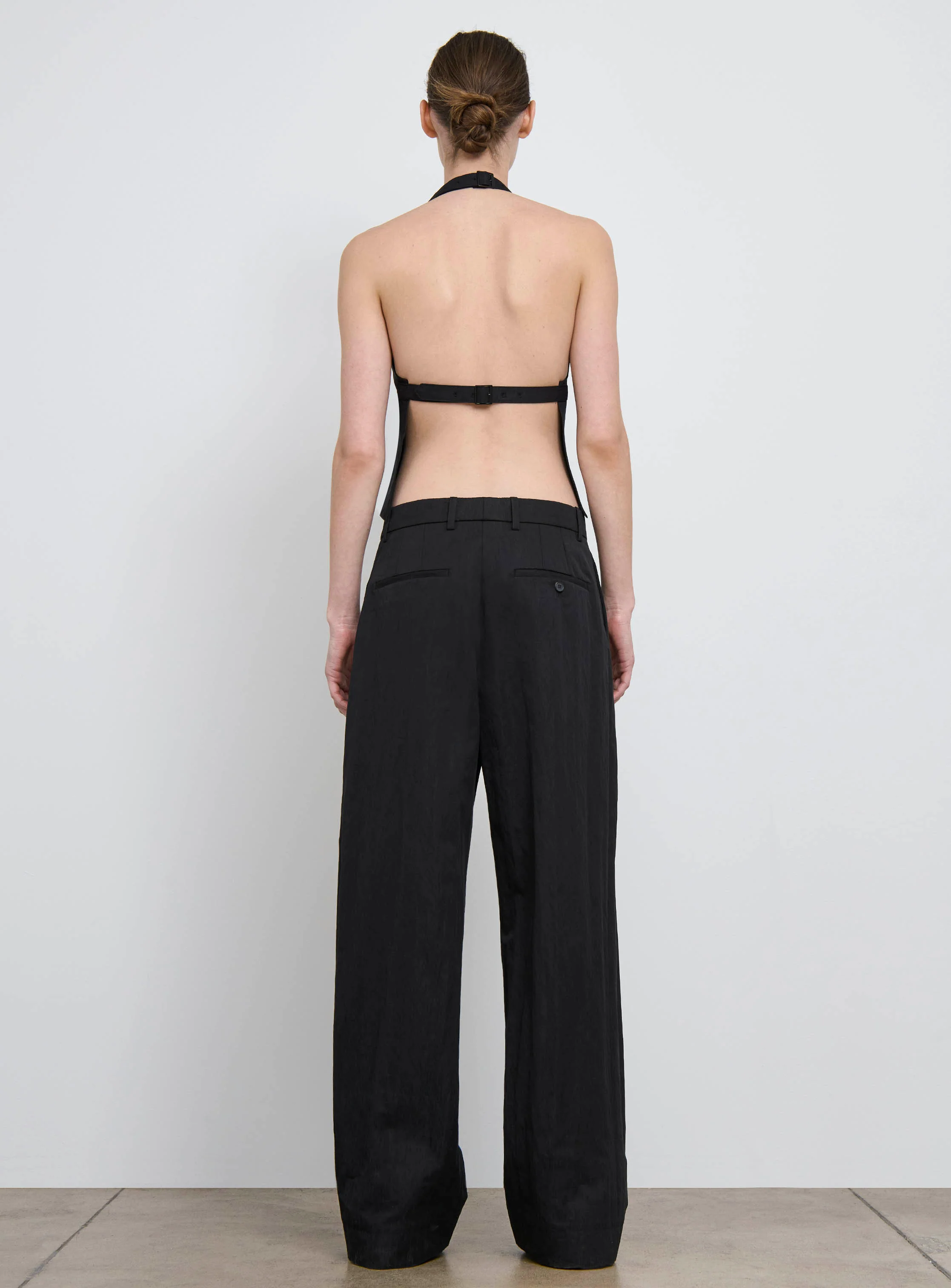 Drill Backless Halter Top - Image 4