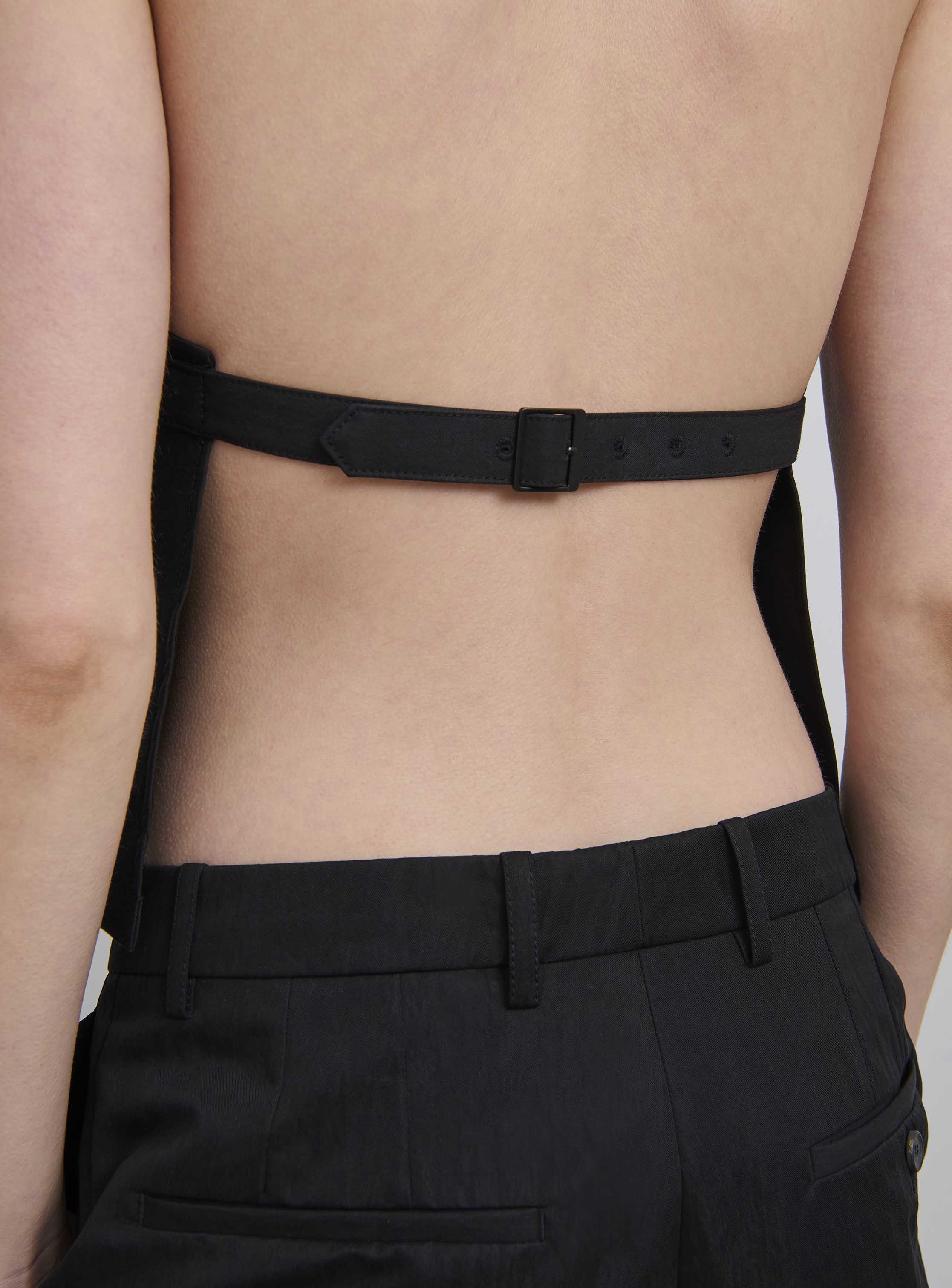 Drill Backless Halter Top - Image 7