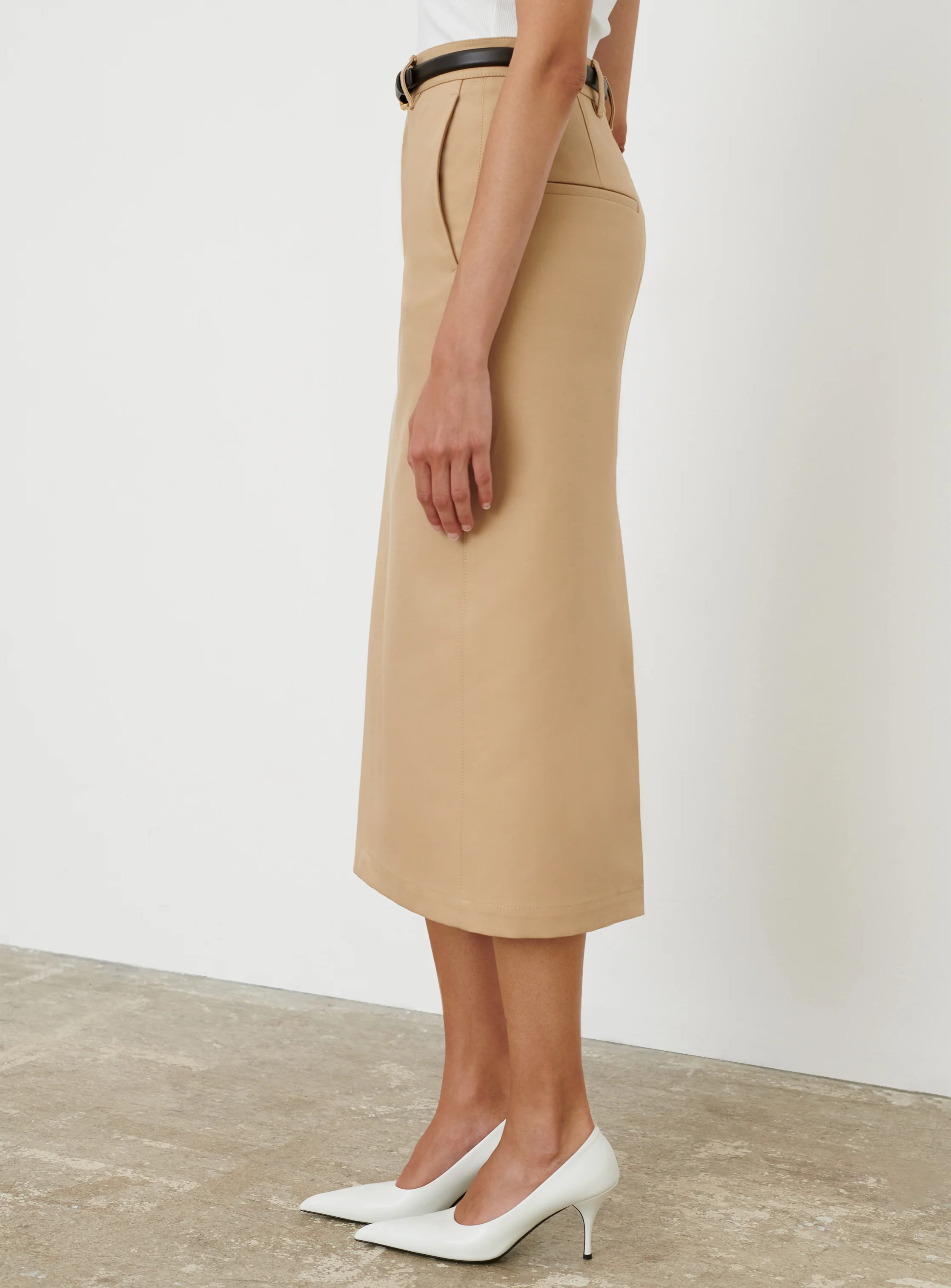 Drill Midi Skirt - Image 5