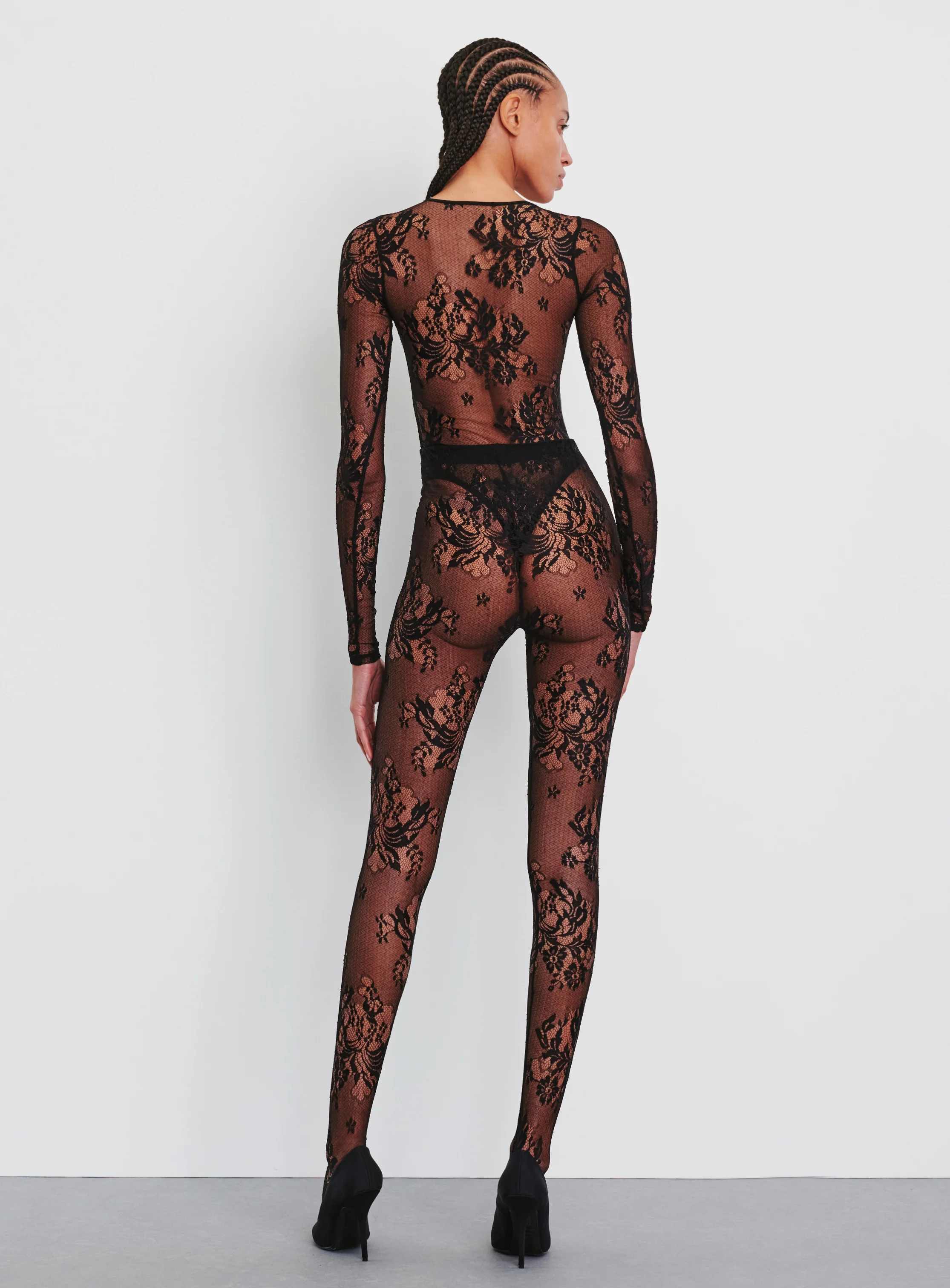 Evening Lace Bodysuit - Image 3