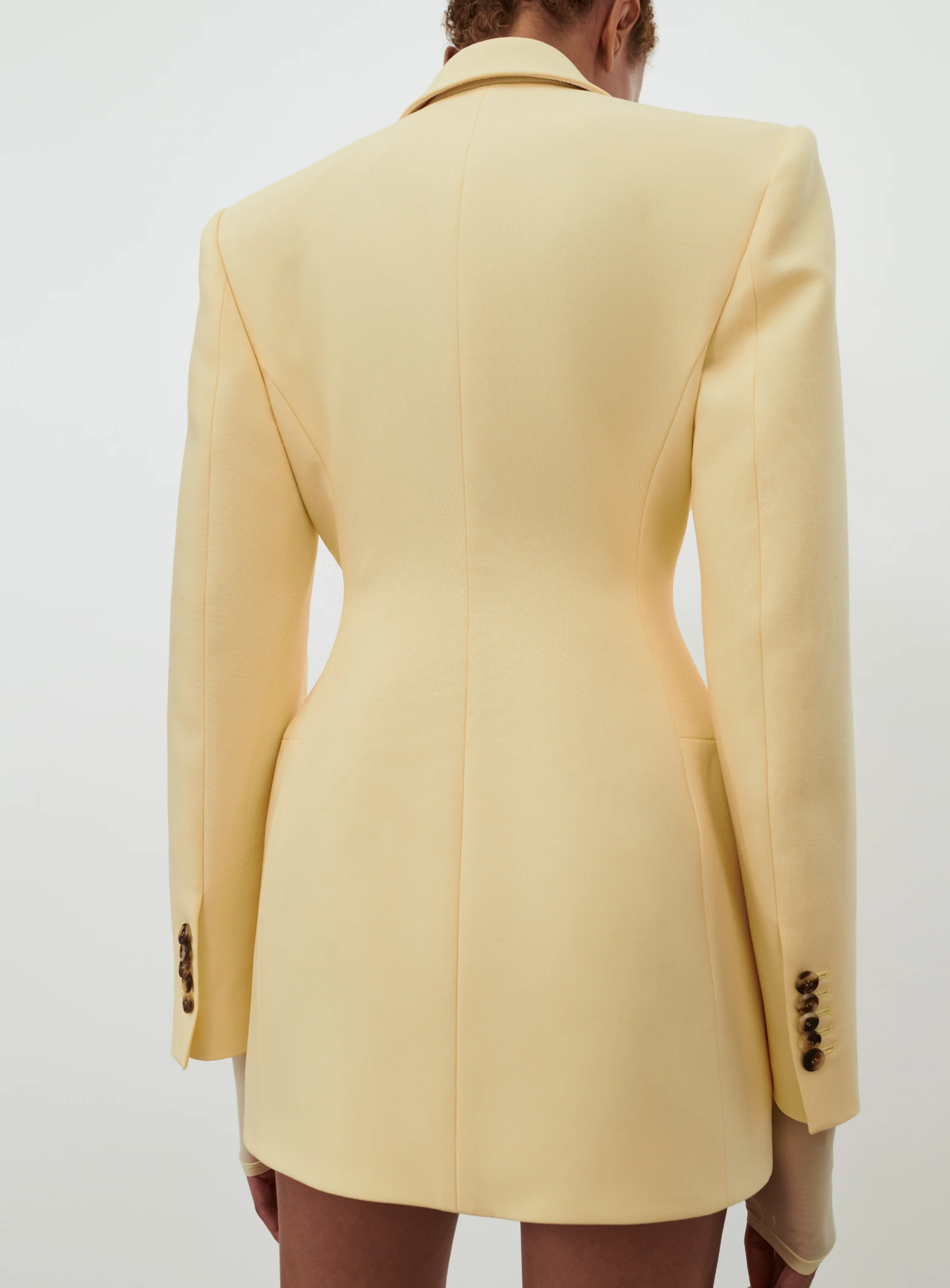 Exclusive Double Breasted Contour Blazer - Image 5