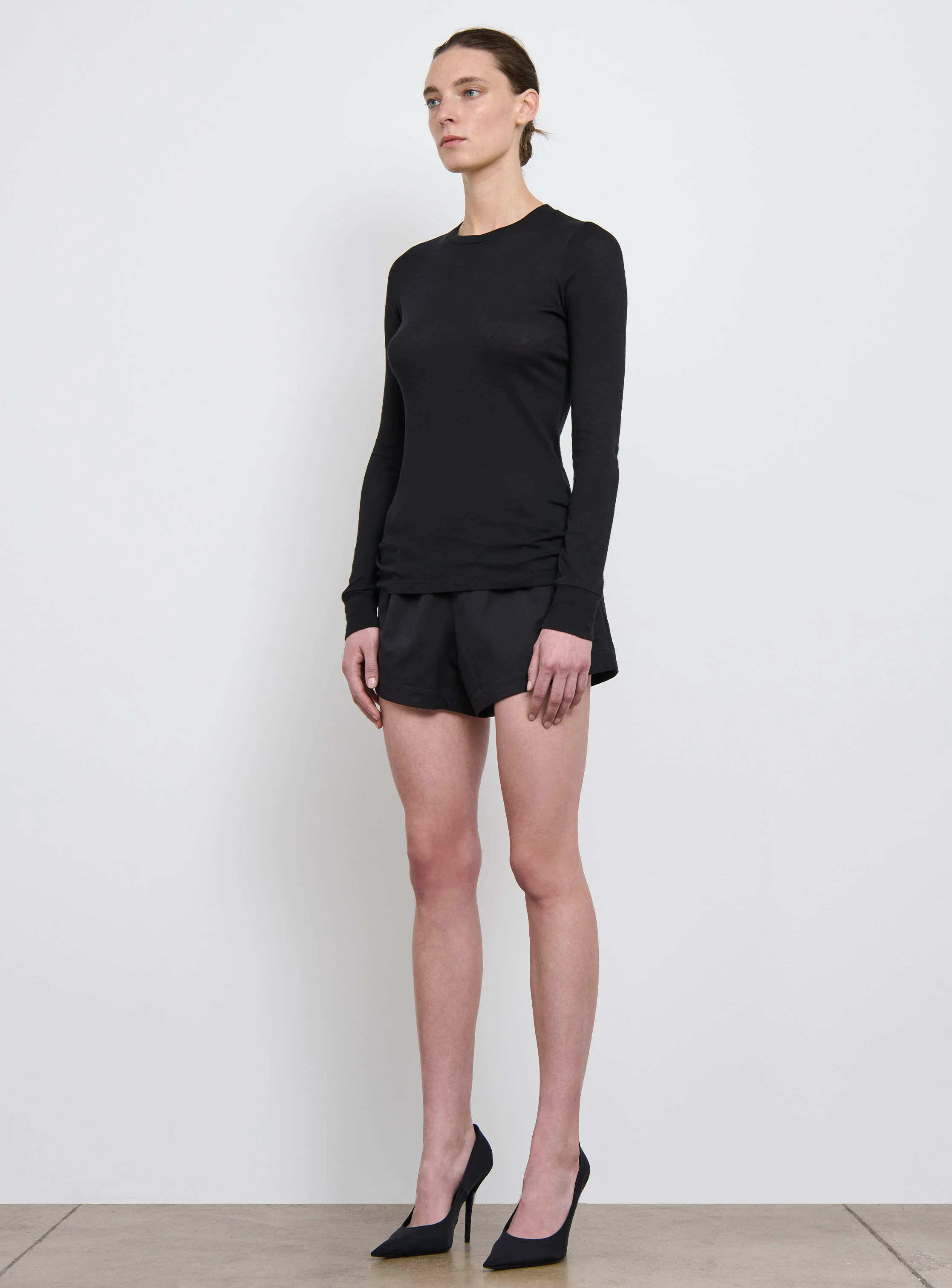 Fitted Long Sleeve Tee - Image 2