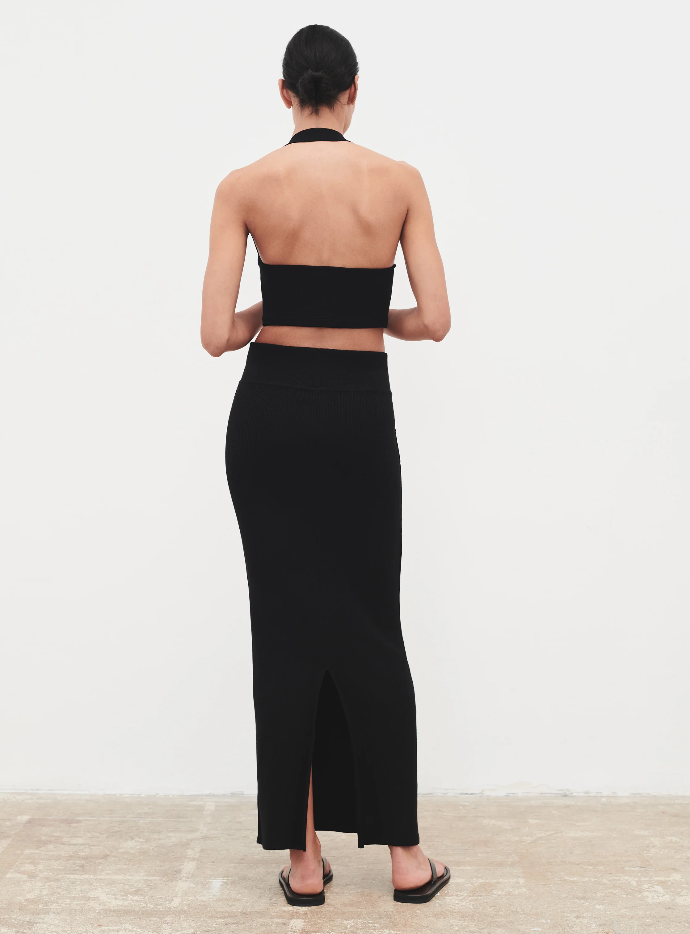 Knit Column Skirt - Image 4