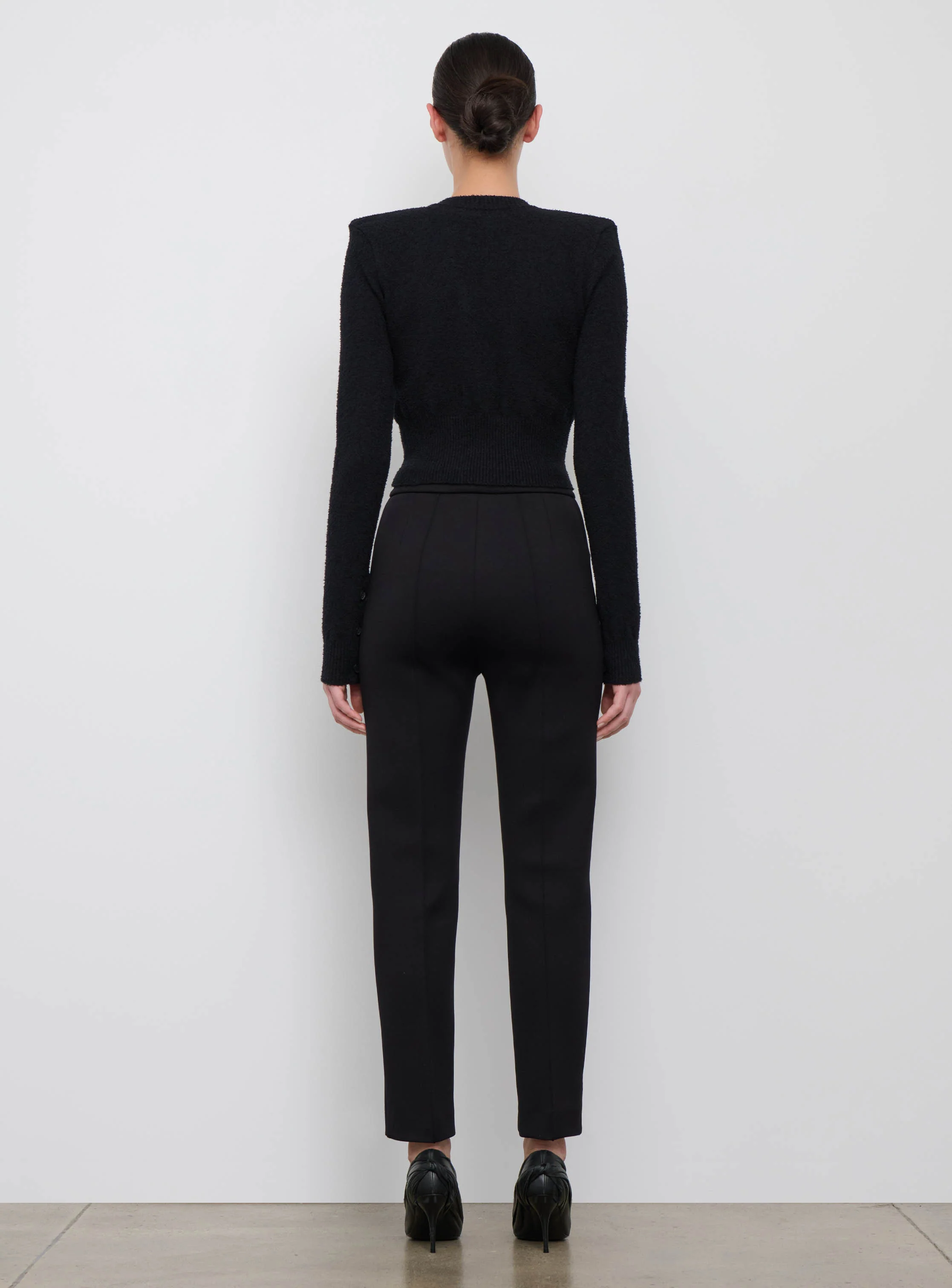 Knit Crop Cardigan - Image 4