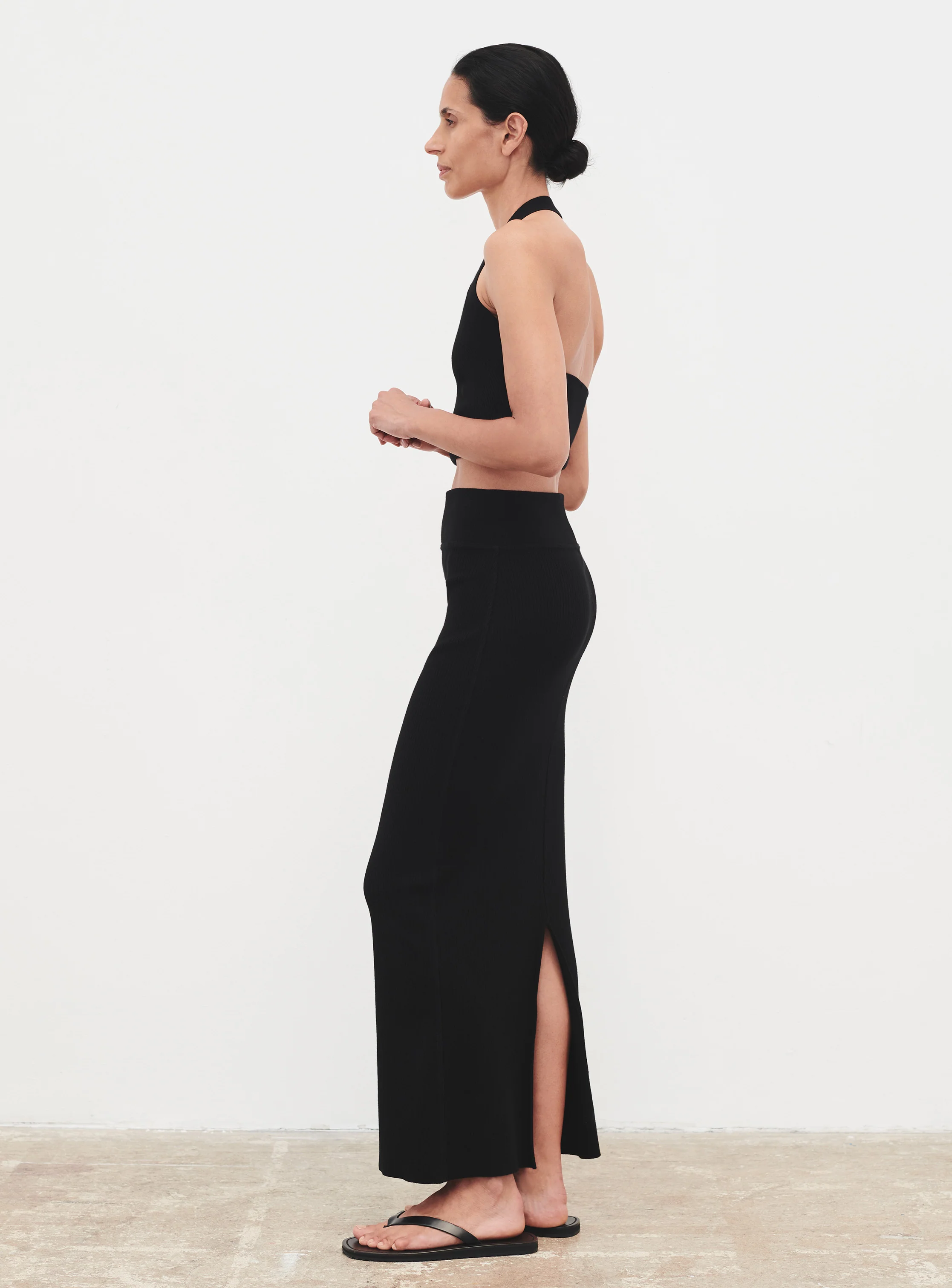 Knit Halter Top - Image 3