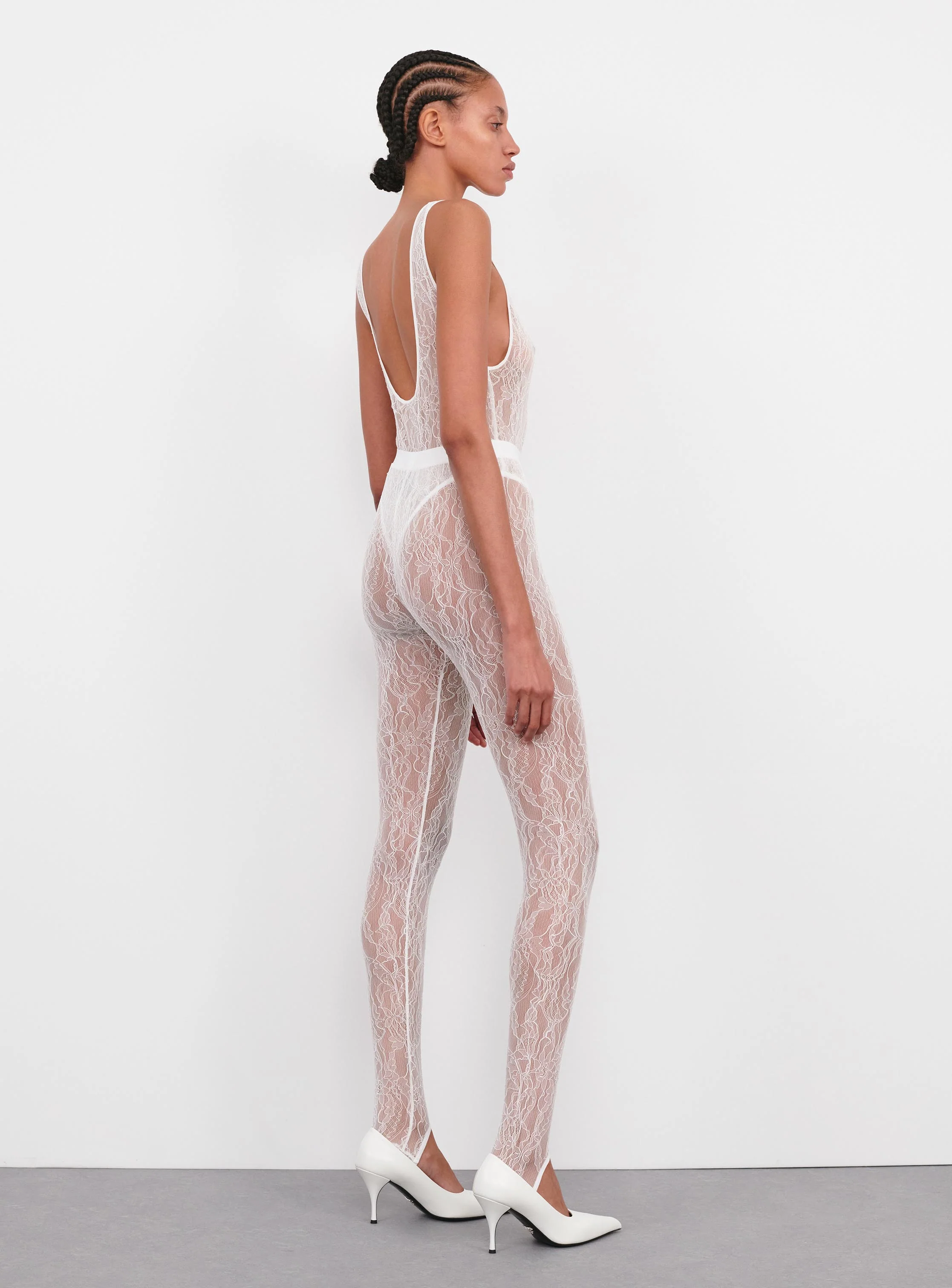 Lace Stirrup Legging - Image 3