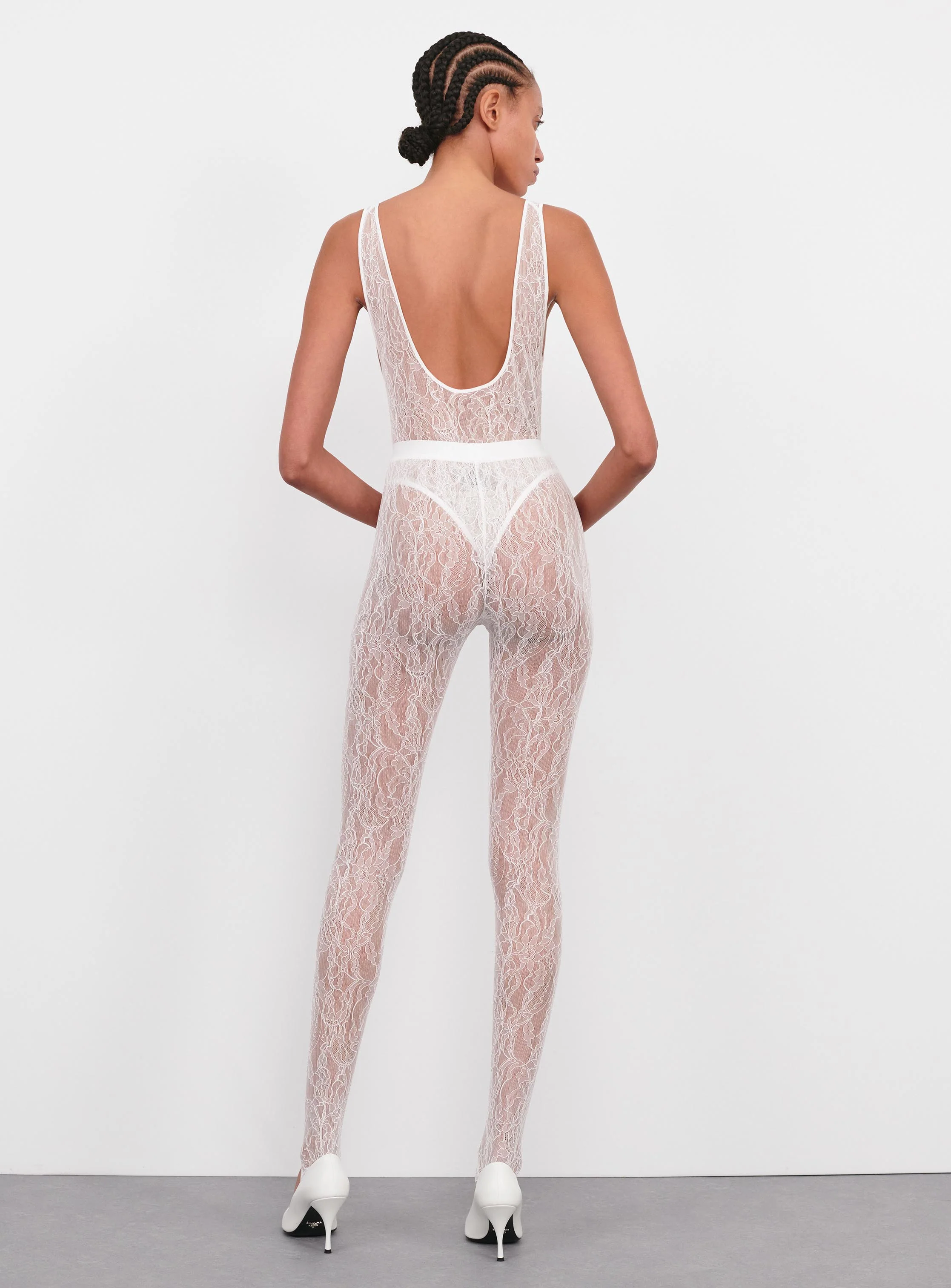 Lace Stirrup Legging - Image 4