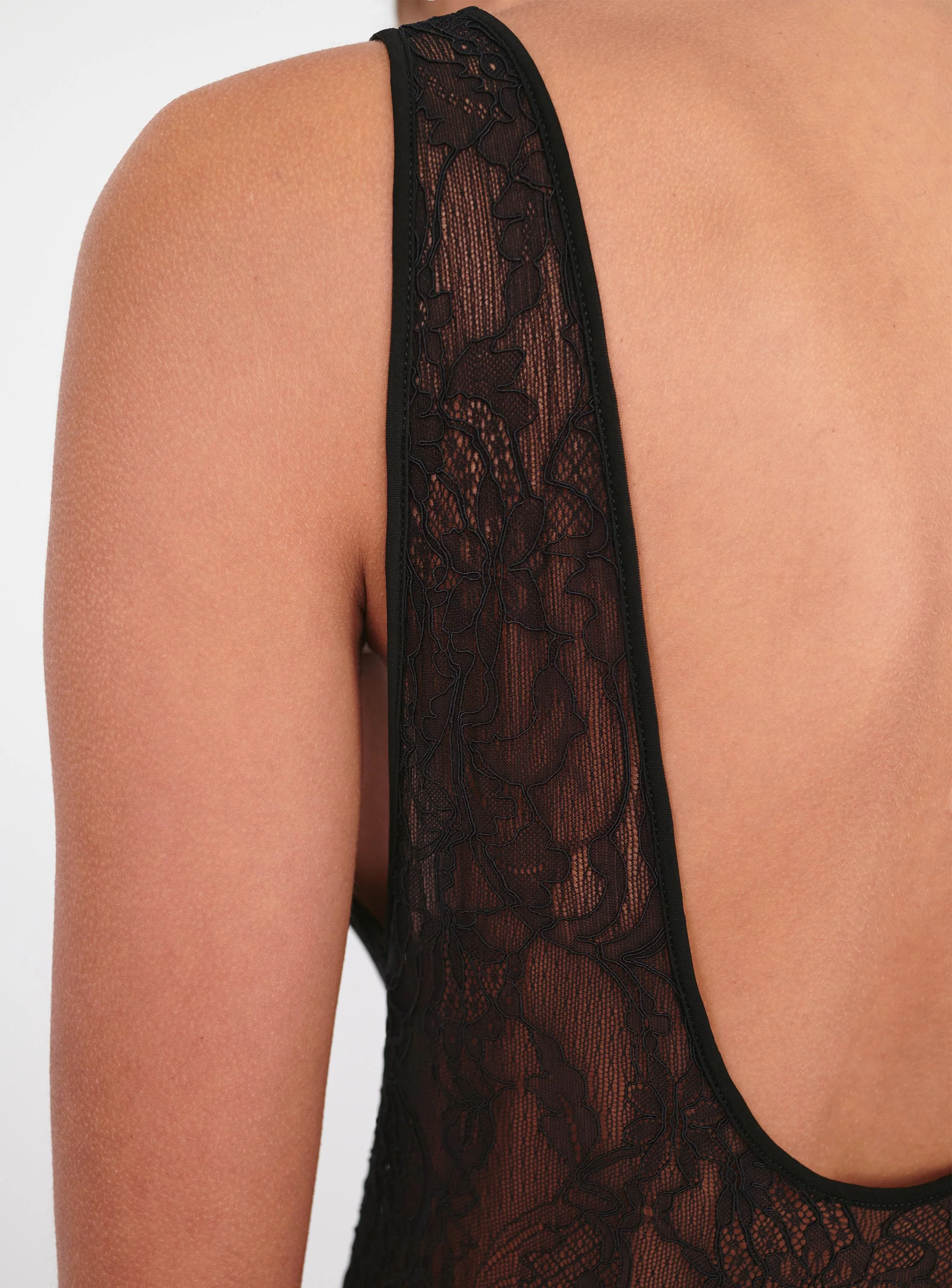 Lace Tank Bodysuit - Image 6