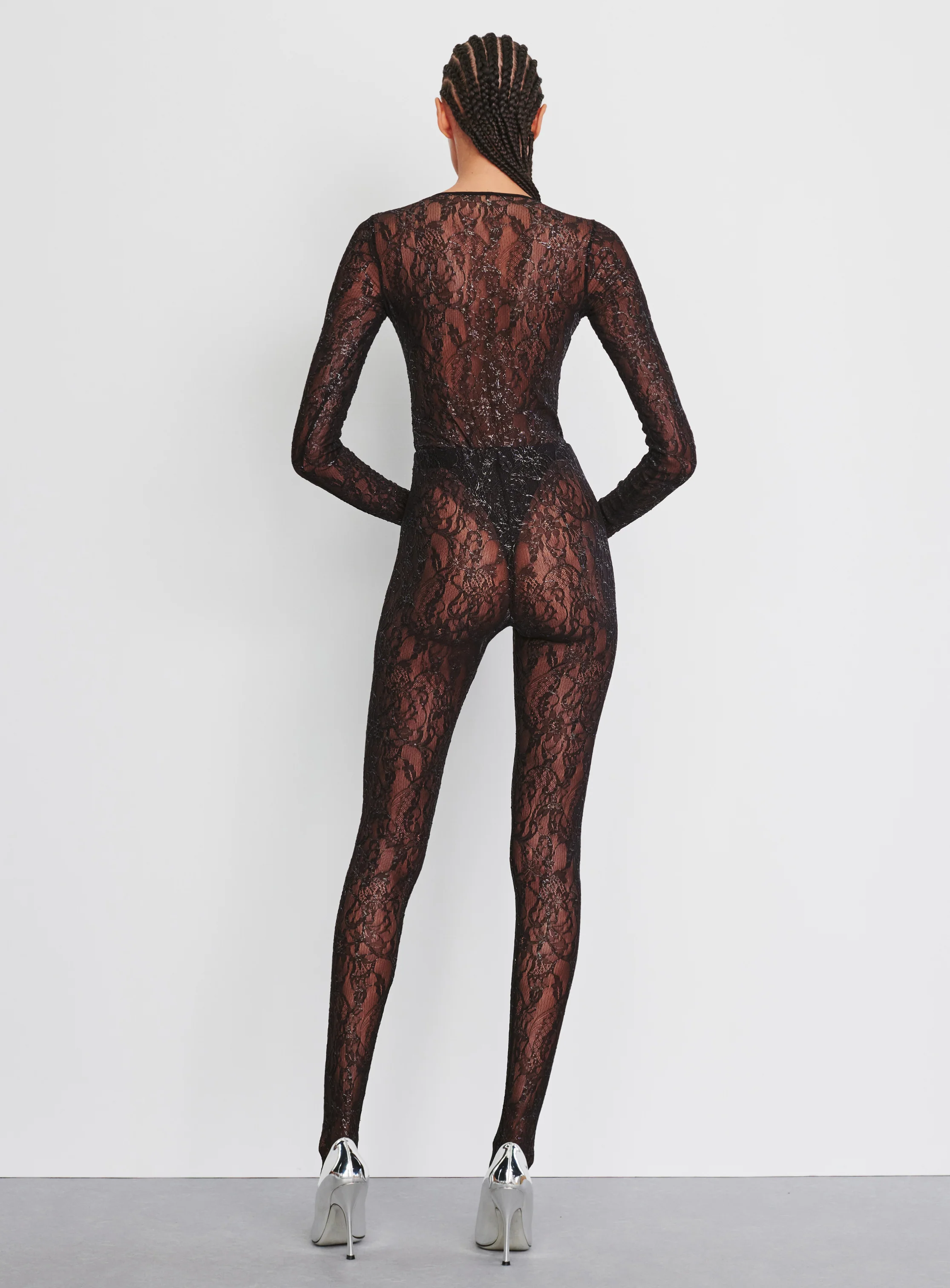 Metallic Lace Tight - Image 3