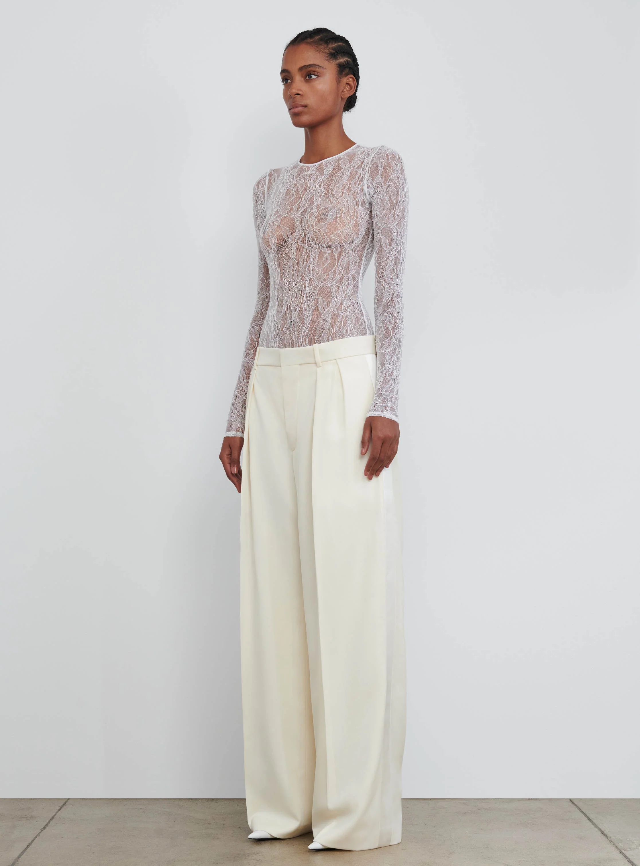 Low Rise Tuxedo Trouser - Image 3