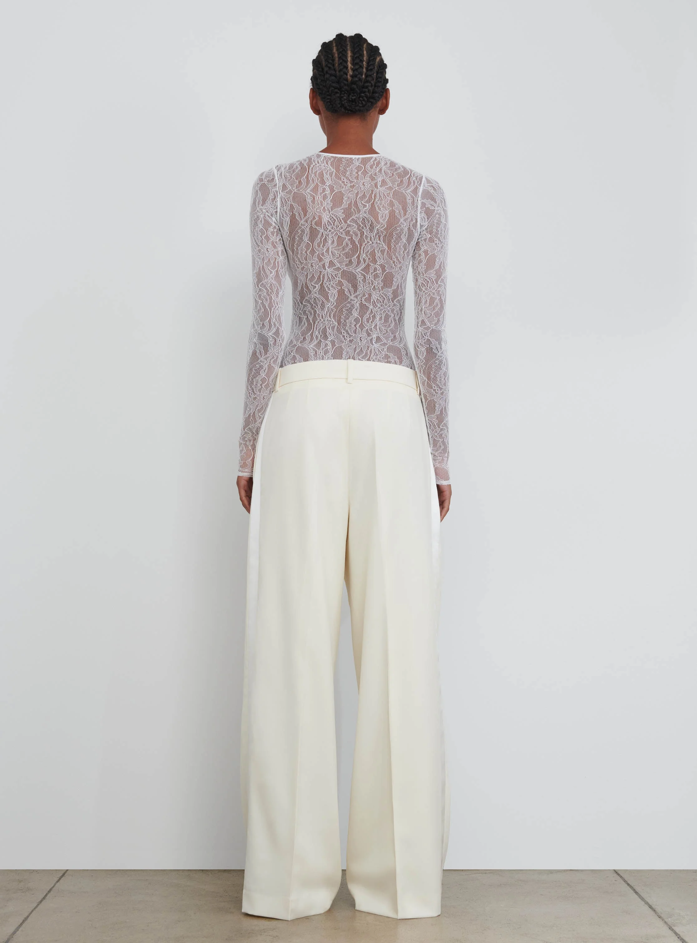 Low Rise Tuxedo Trouser - Image 4