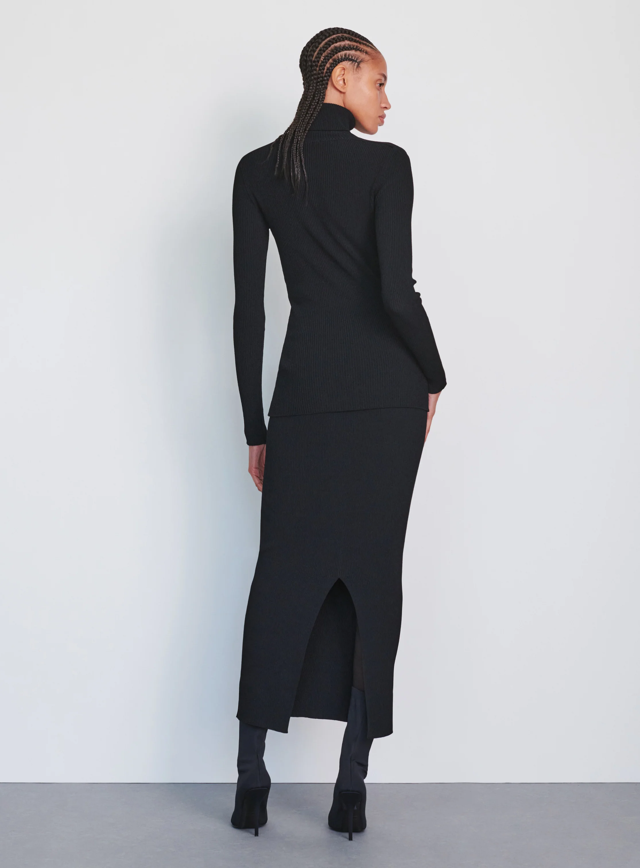 Matte Column Skirt - Image 3
