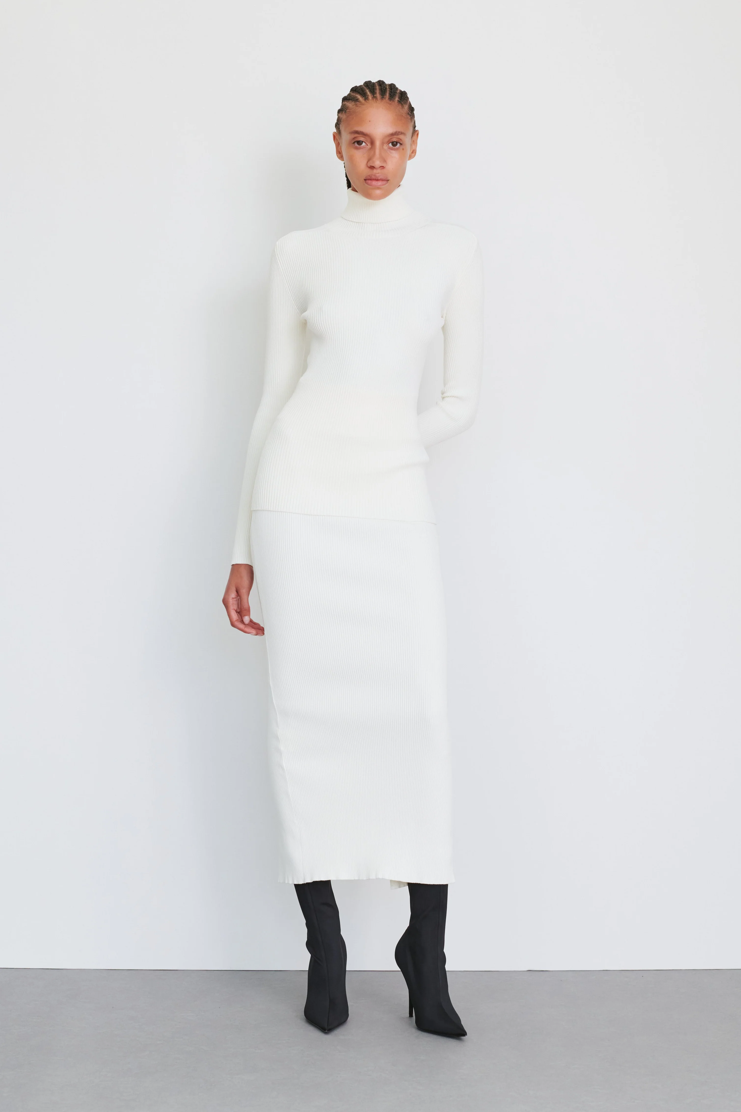 Matte Turtleneck
