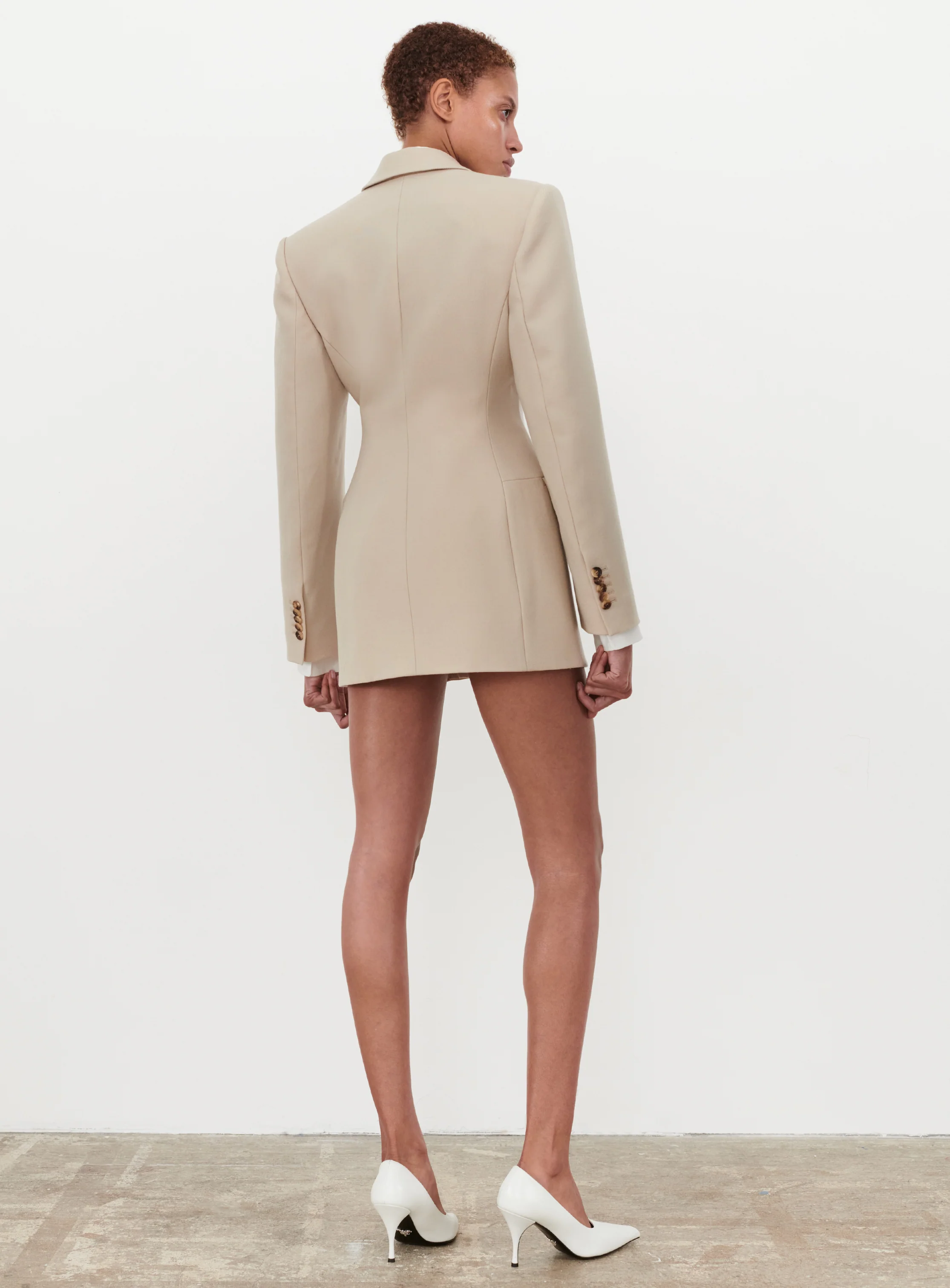 New Double Breasted Contour Blazer - Image 3