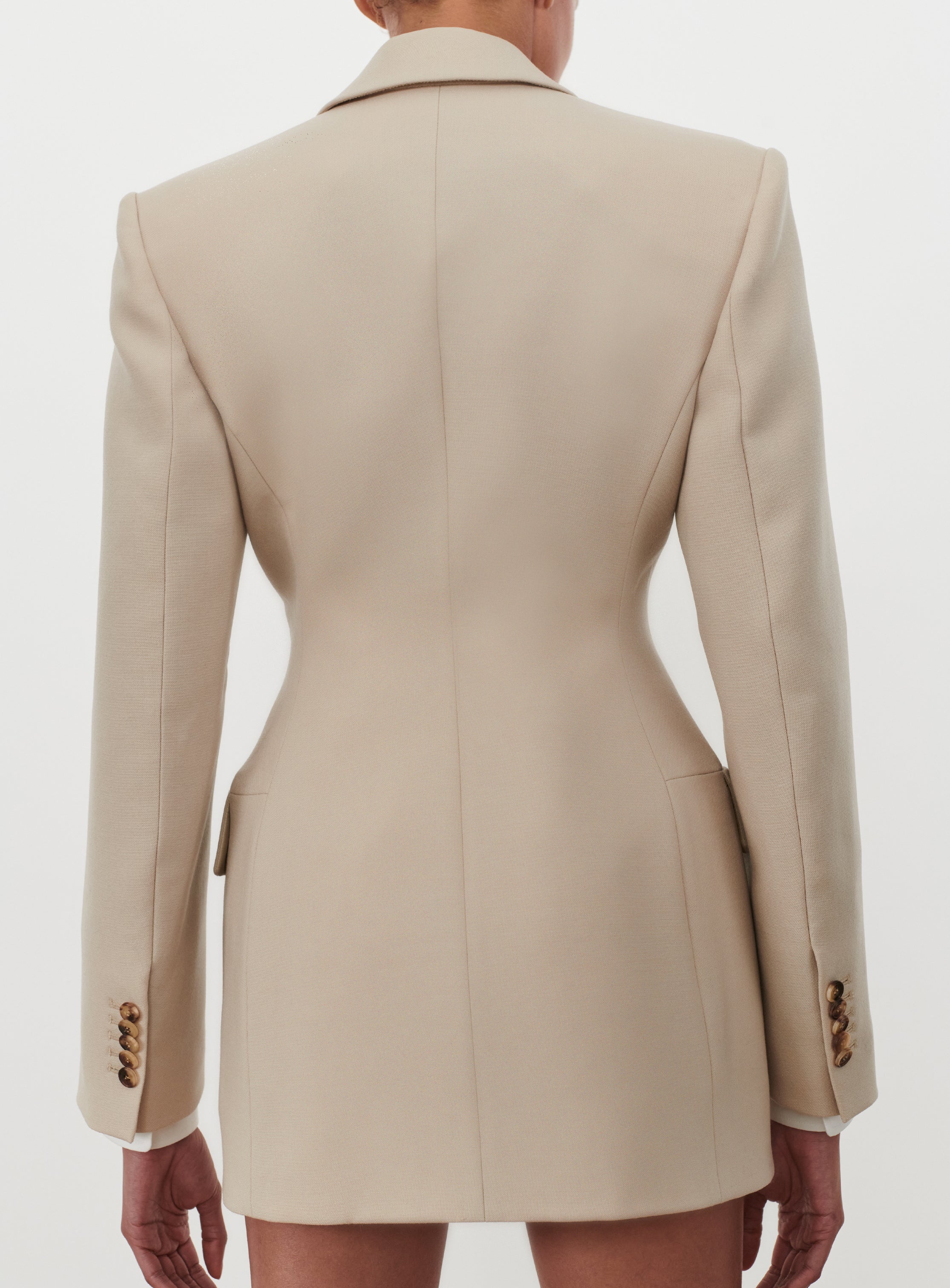 New Double Breasted Contour Blazer - Image 6