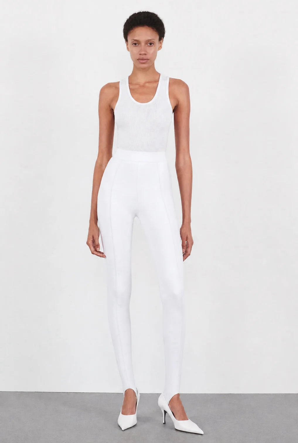 Opaque Stirrup Legging