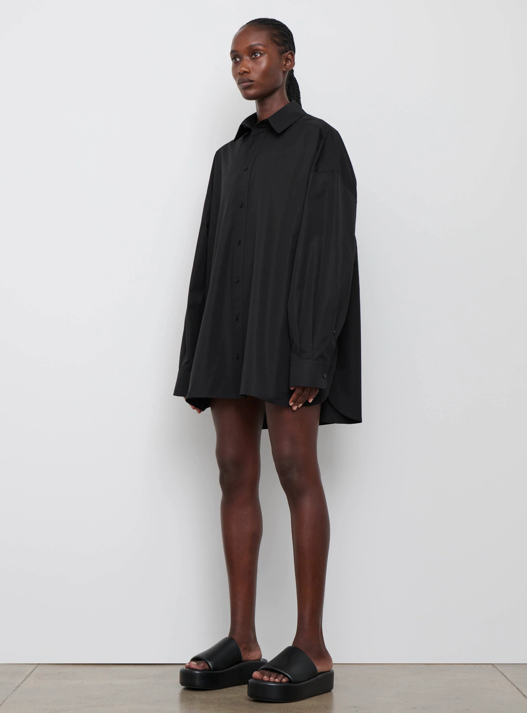 Oversize Shirt Dress Mini - Image 3