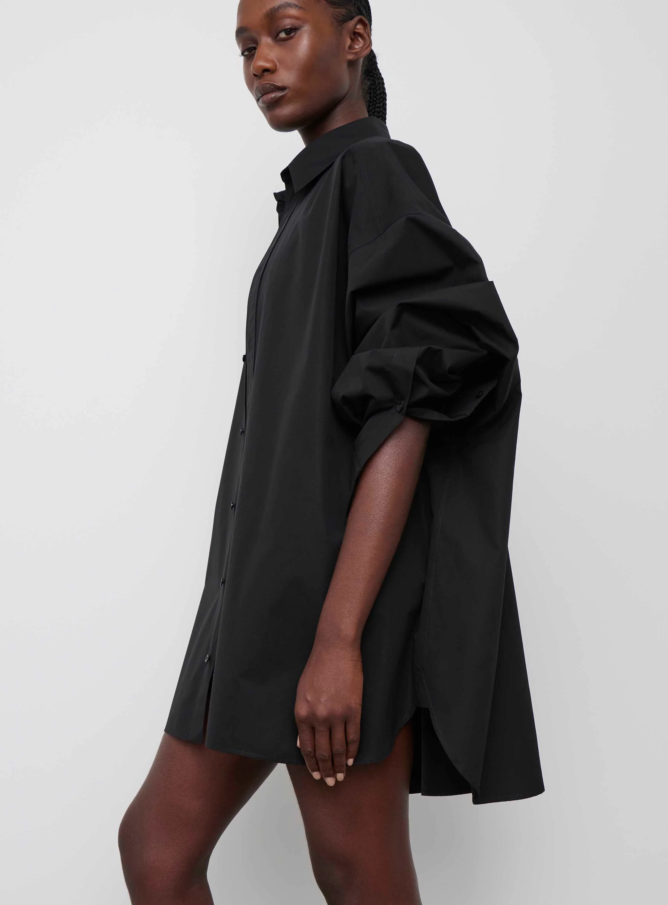 Oversize Shirt Dress Mini - Image 6